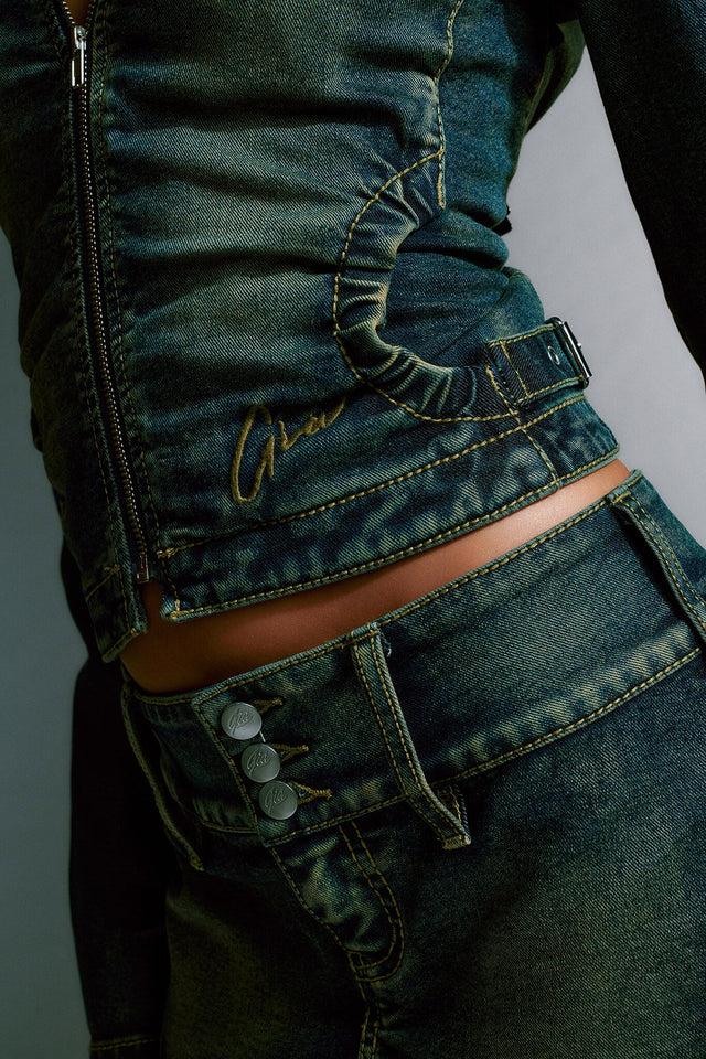 NYKKO JACKET - BLUE Product Image