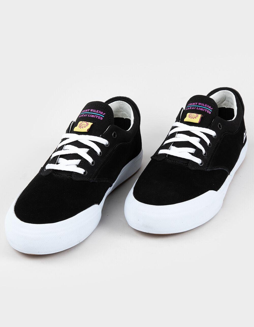 LAKAI Wilkins Mens Shoes - BLACK/WHITE Product Image