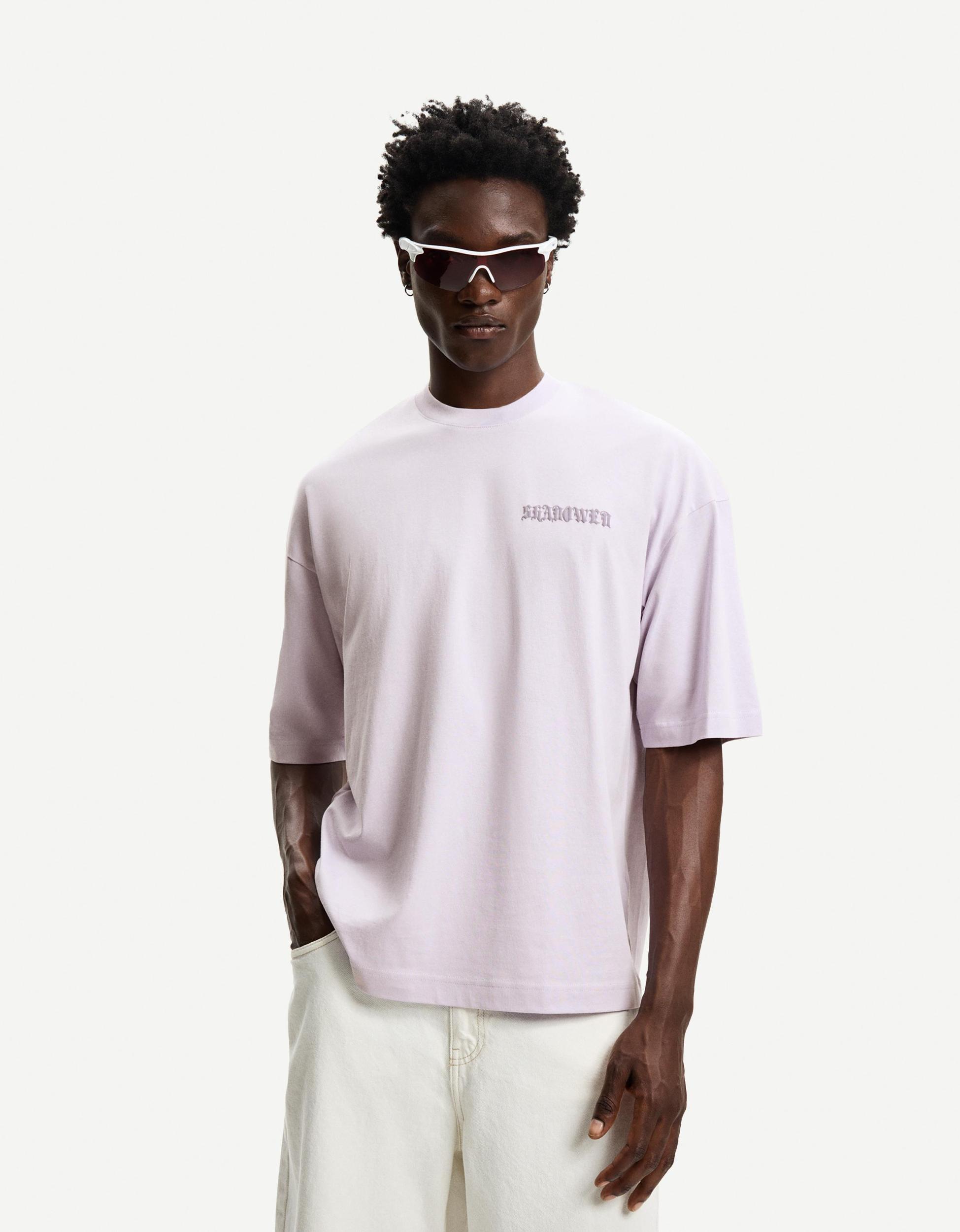 Printed short sleeve oversize T-shirt Product Image