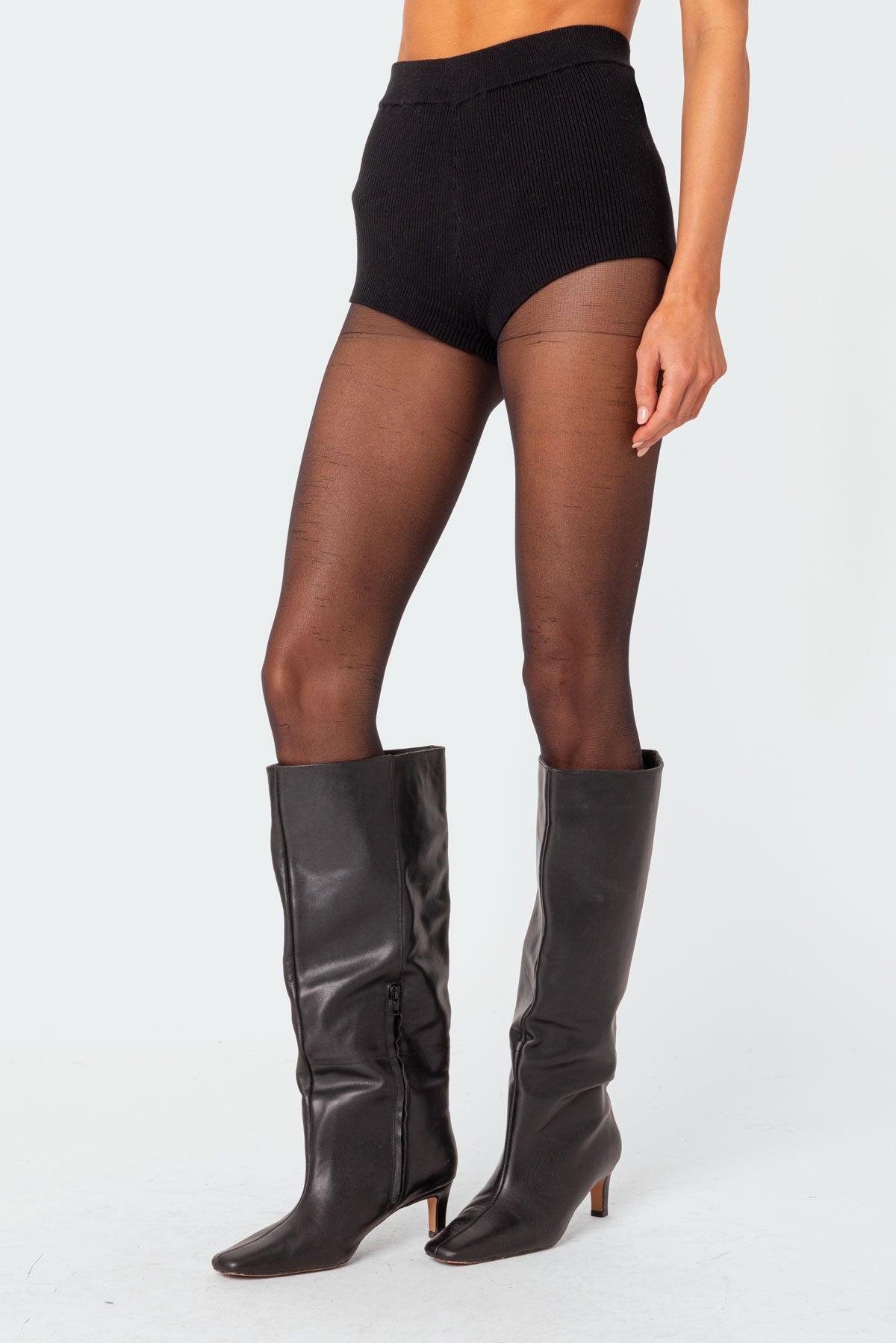 Marcus High Neck Knit Crop Top Product Image