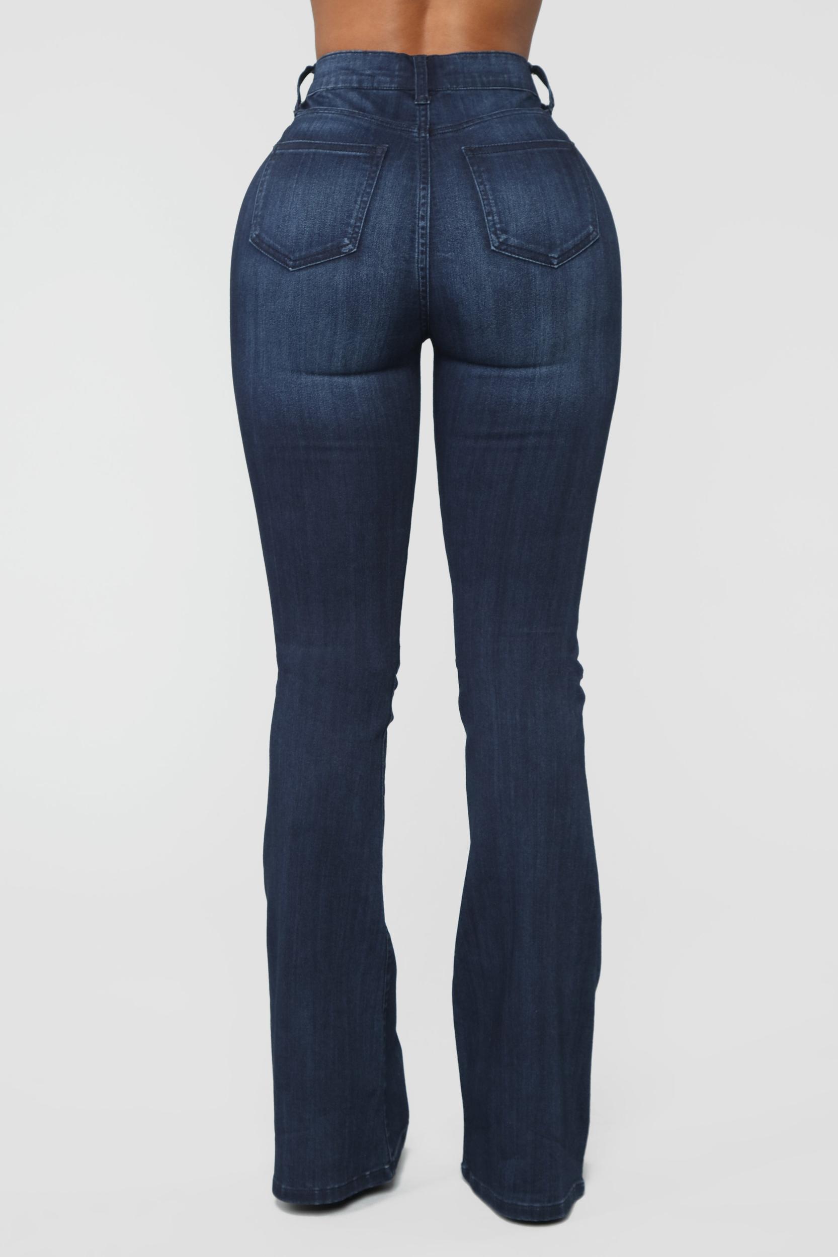 All Flared Up Jean - Dark Denim Product Image