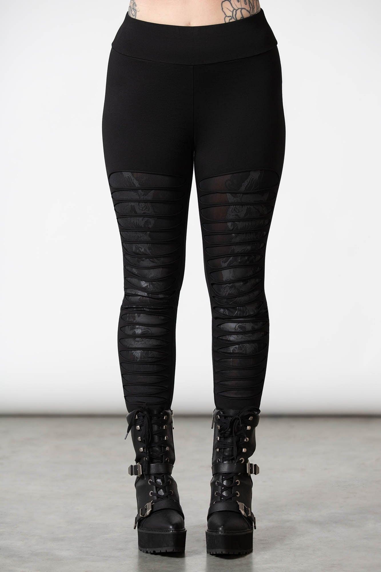 Assent Slashed Leggings - Resurrect Female Product Image