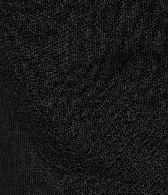 TOPSHOP Ribbed Knit Racerback Tank Top Product Image