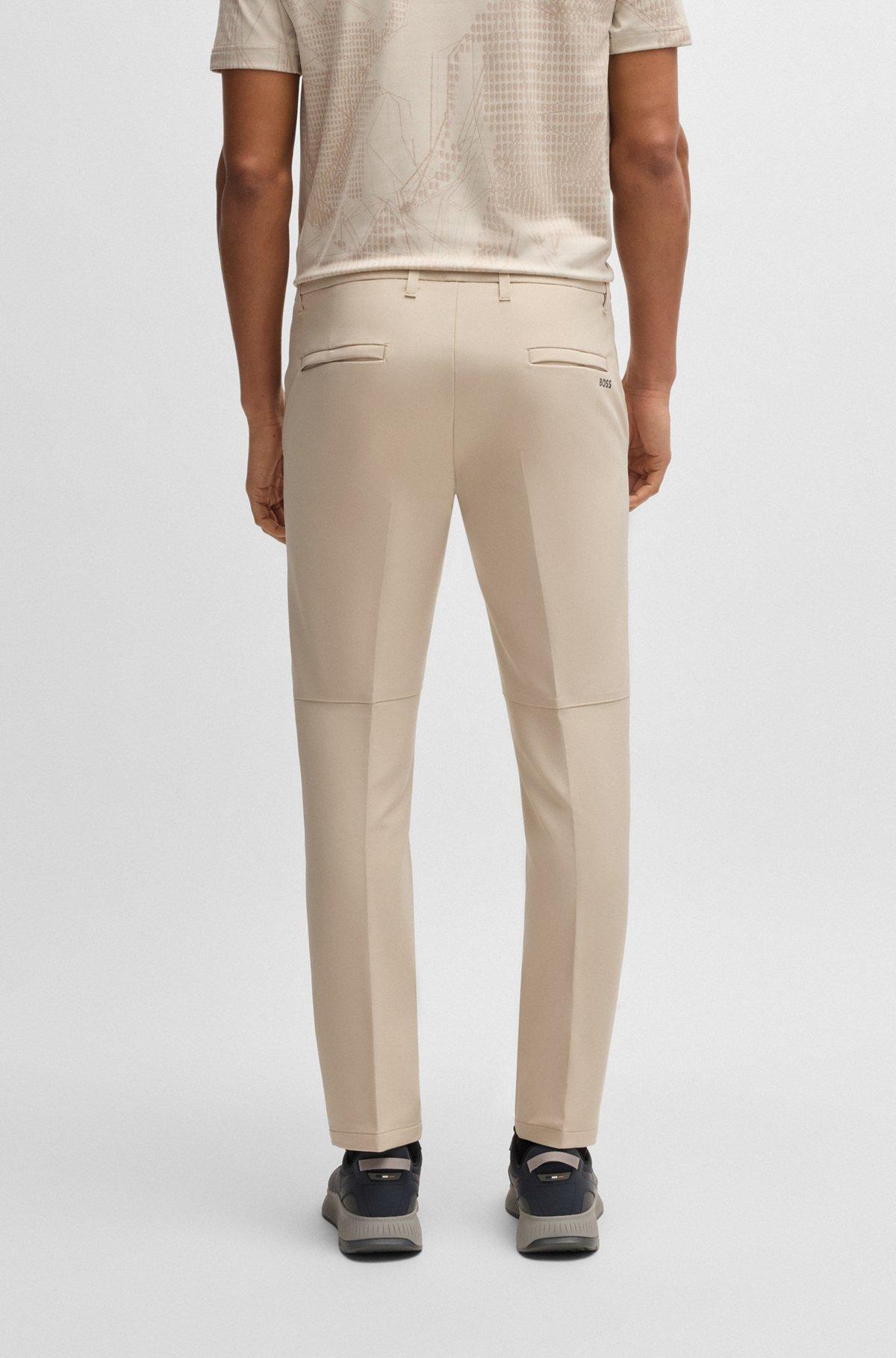 Slim-fit pants in water-repellent stretch fabric Product Image