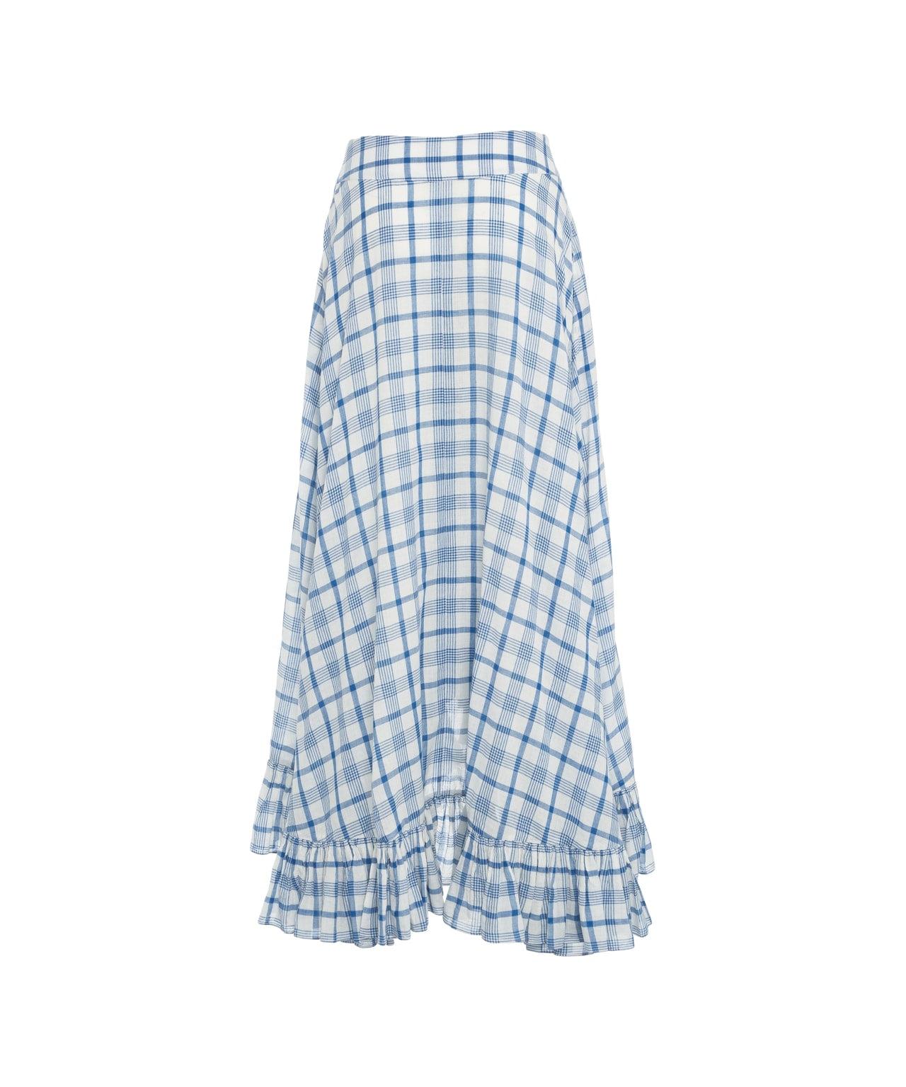 Check maxi skirt 'Ferna' Product Image