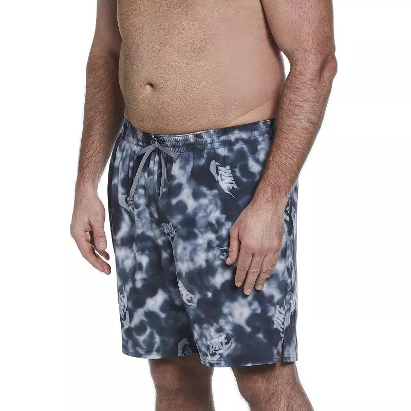 Big & Tall Nike Water Tie Dye Swim Trunks, Men's,  Product Image