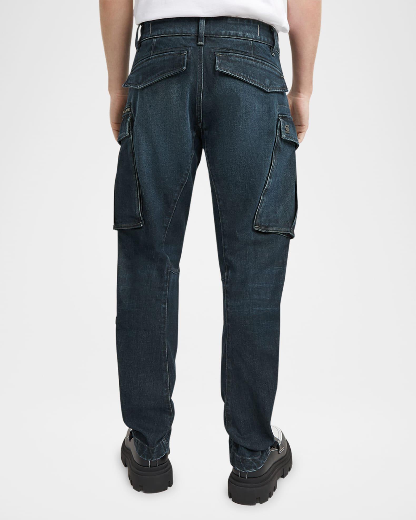 Men's Rovic 3D Regular Tapered Denim Pants Product Image