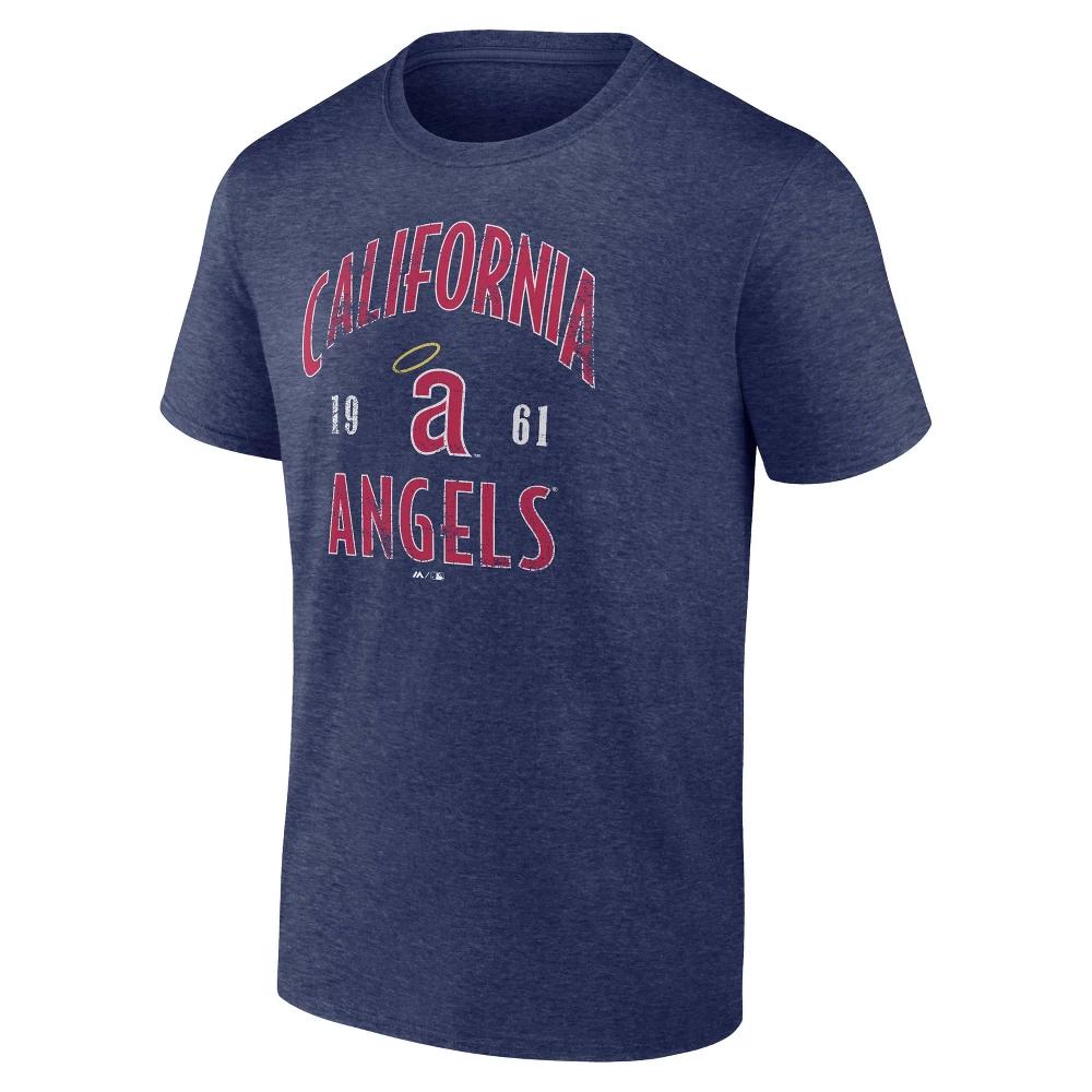MLB Los Angeles Angels Men's Bi-Blend T-Shirt Product Image