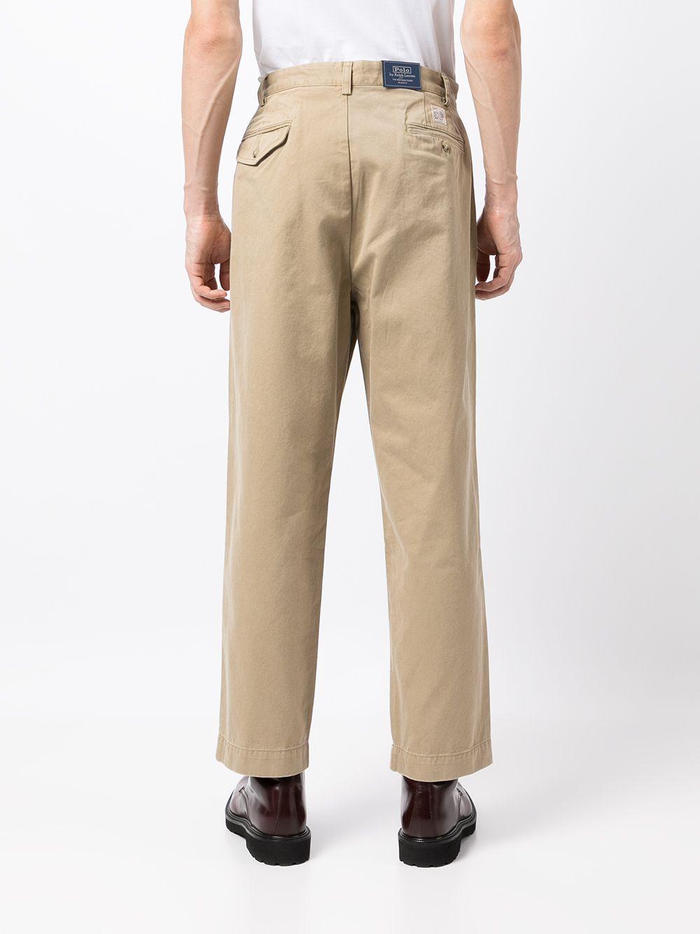 Withman pleated twill trousers Product Image
