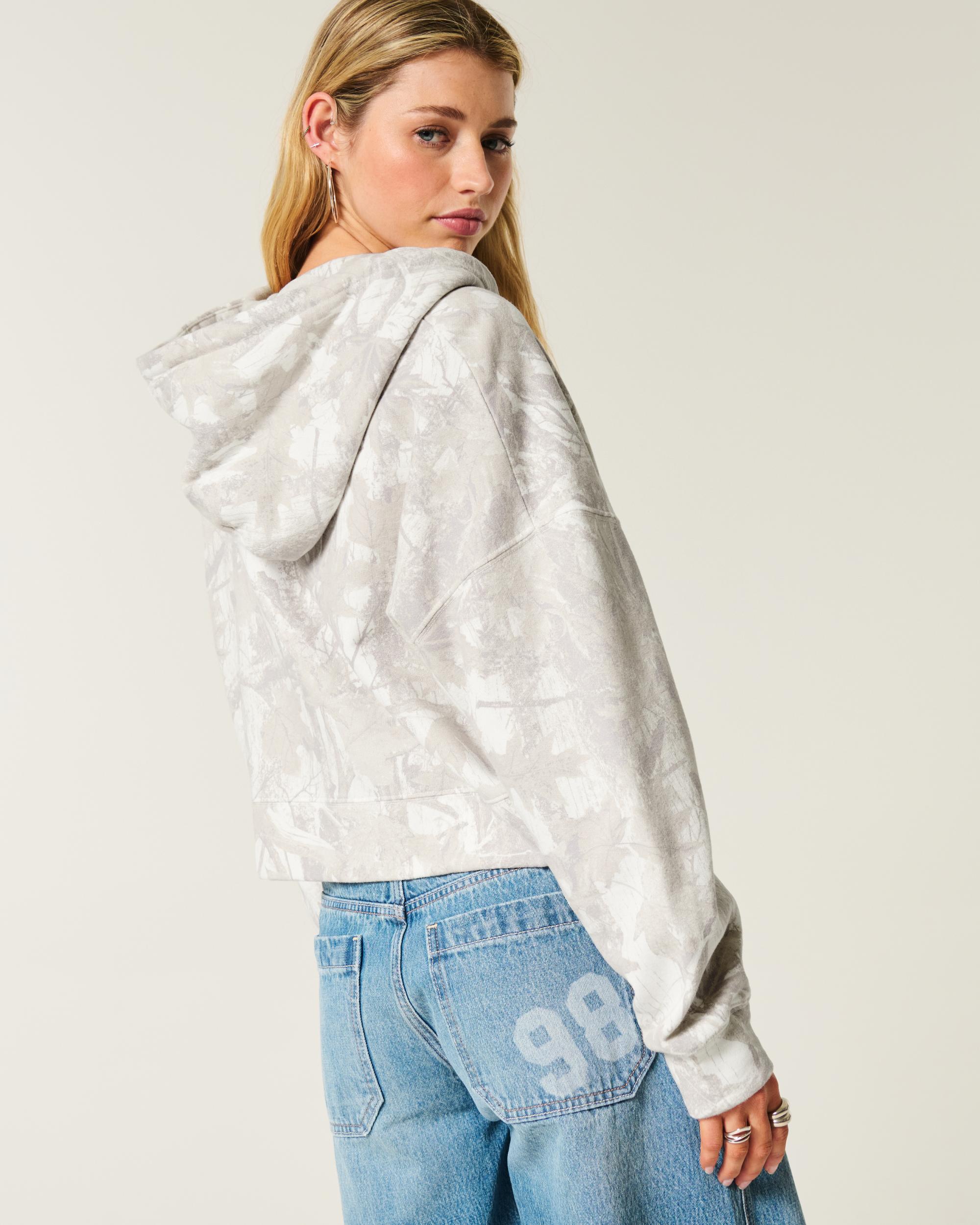 Easy Camo Zip-Up Hoodie Product Image