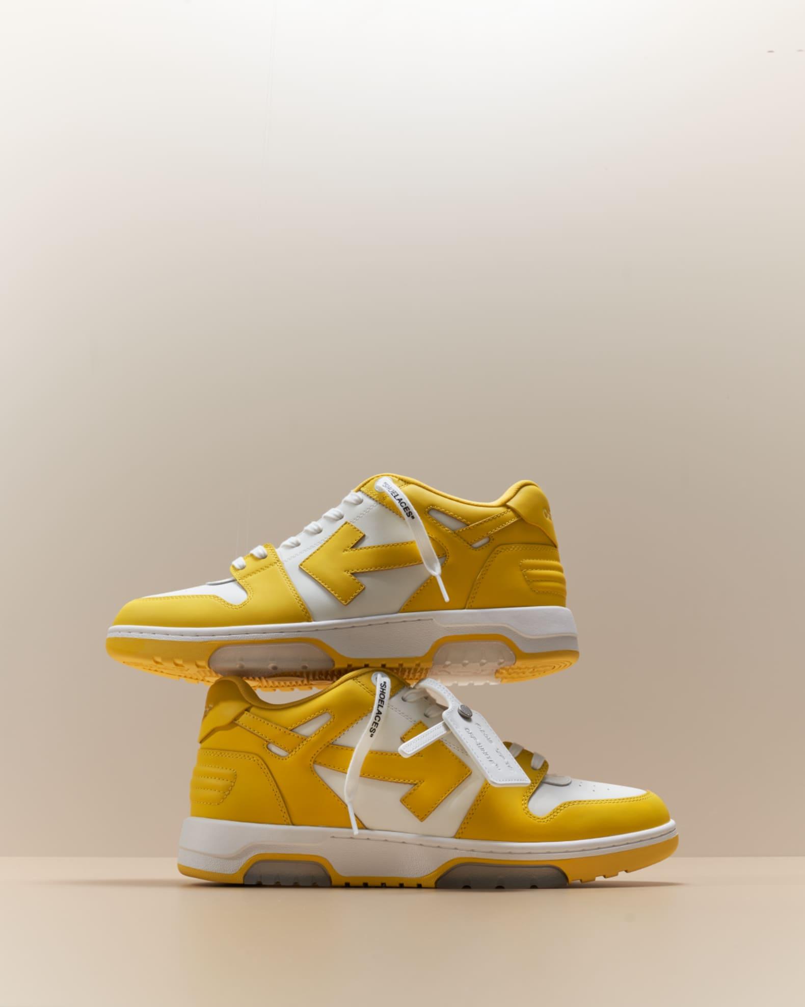 Men's Out of Office Leather Low-Top Sneakers Product Image