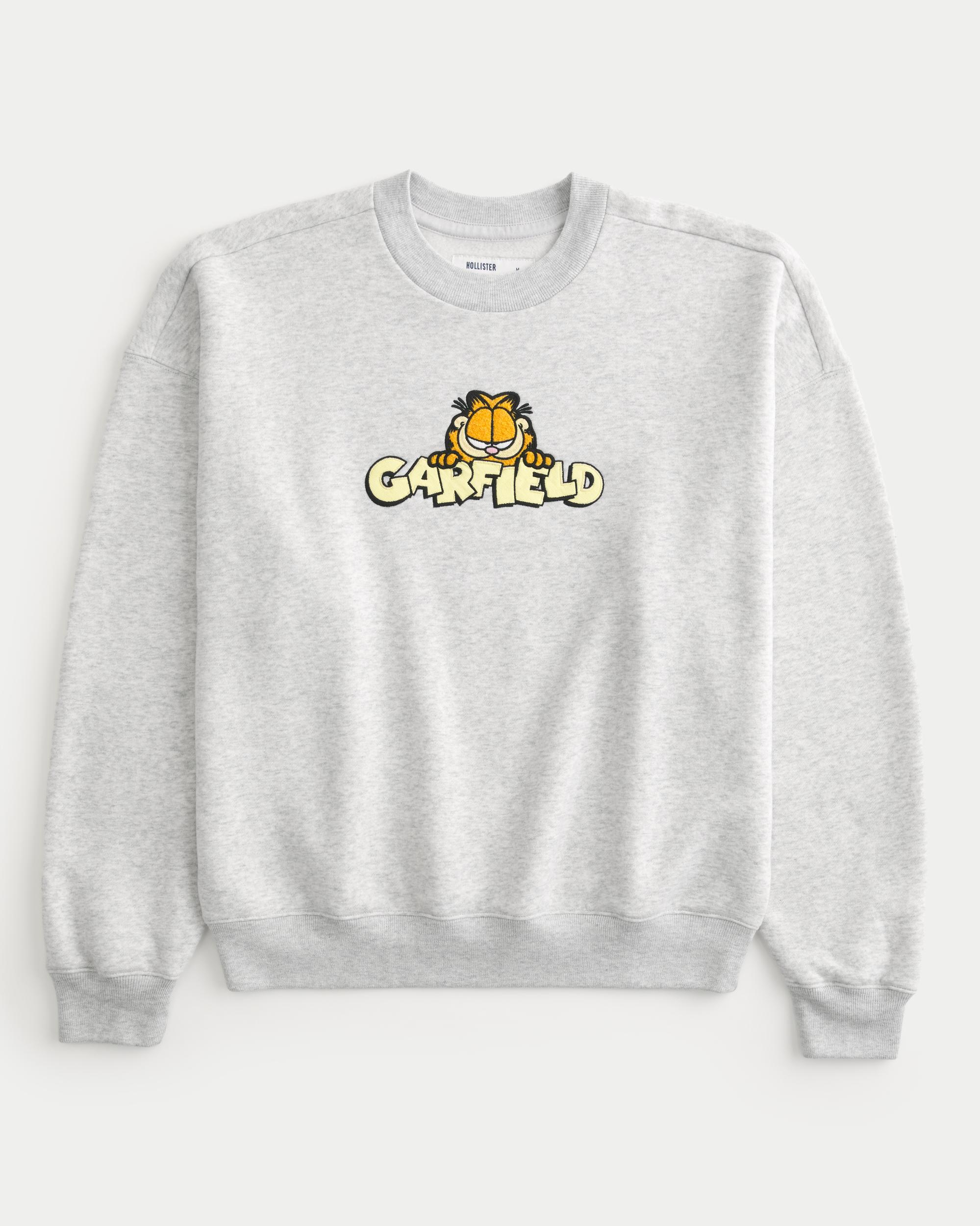 Garfield Graphic Crew Sweatshirt Product Image