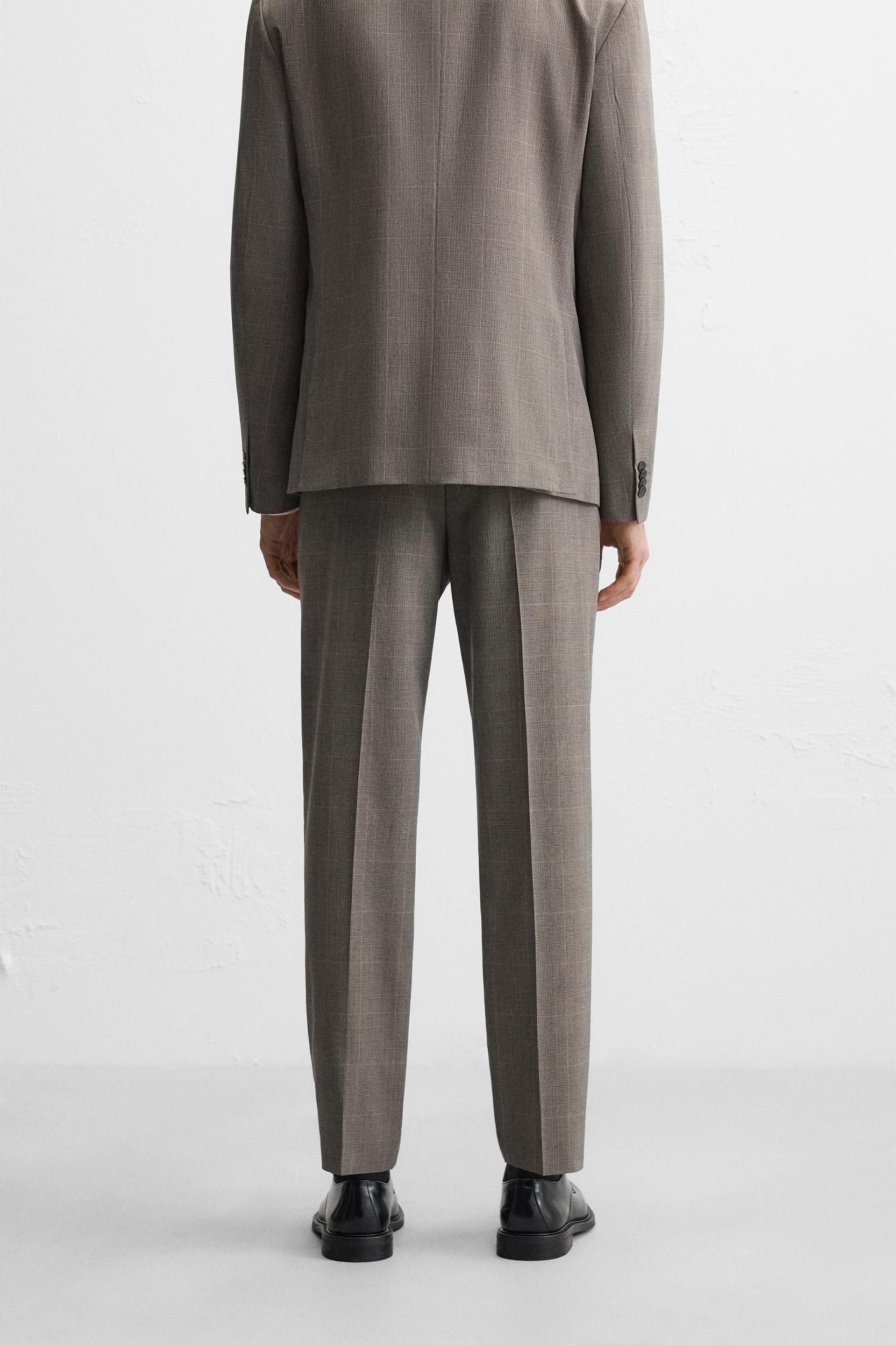 PLAID SUIT PANTS Product Image
