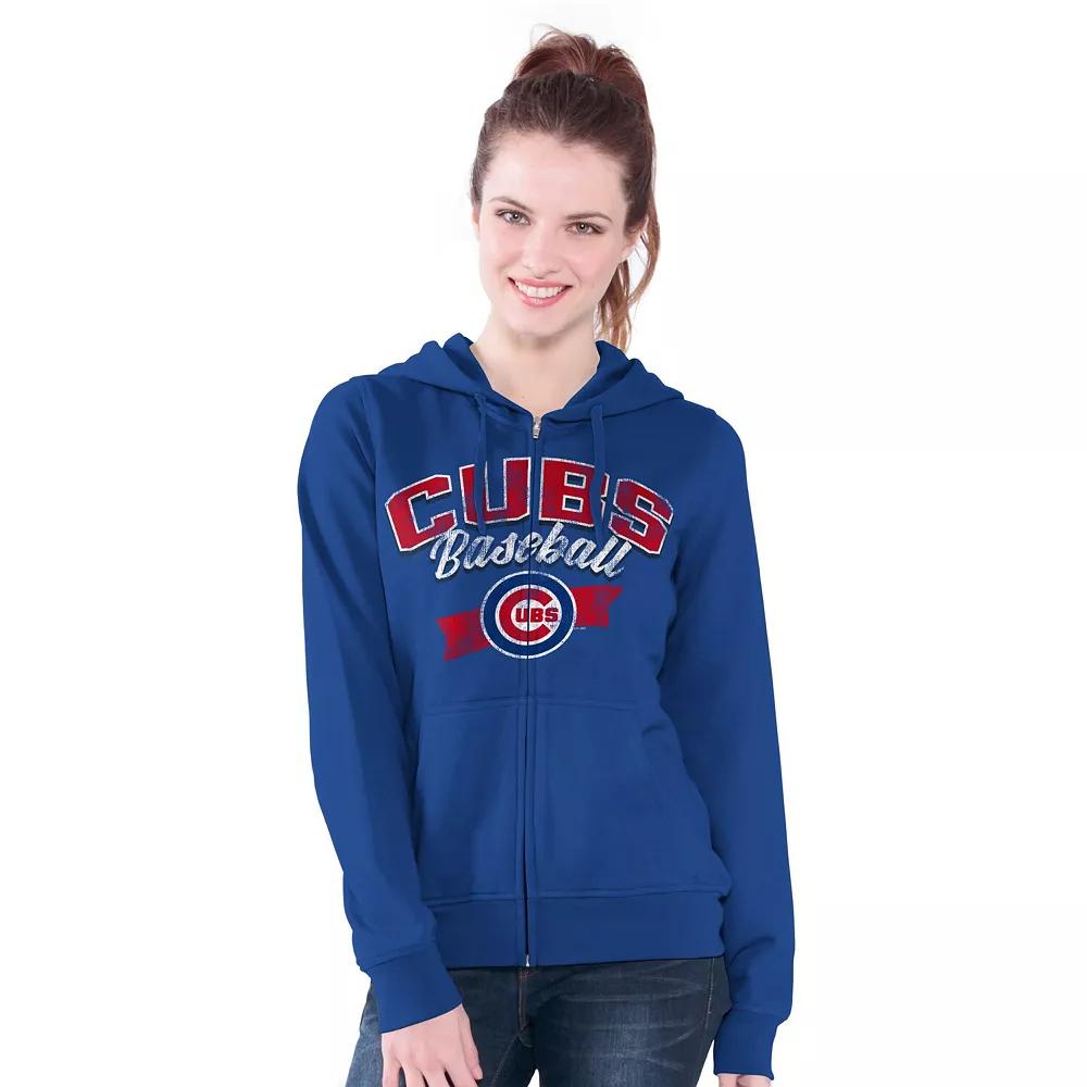Women's G-III 4Her by Carl Banks Red Atlanta Braves Wild Cat Full-Zip Hoodie,  Product Image