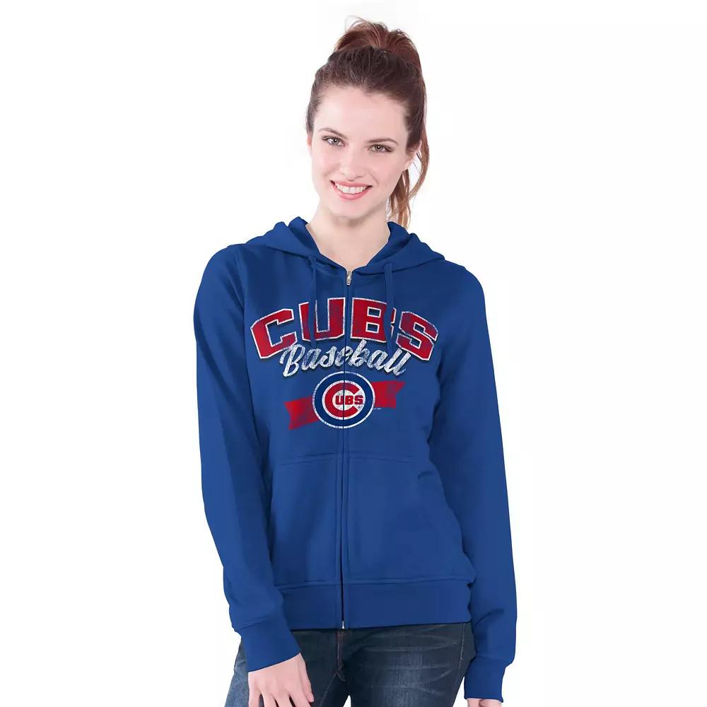 Women's G-III 4Her by Carl Banks Red Atlanta Braves Wild Cat Full-Zip Hoodie,  Product Image