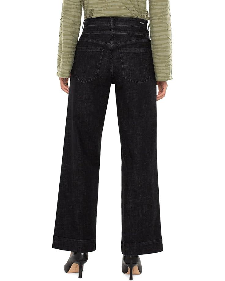 Stride High-Rise Crop Wide Jeans 26" Inseam Product Image