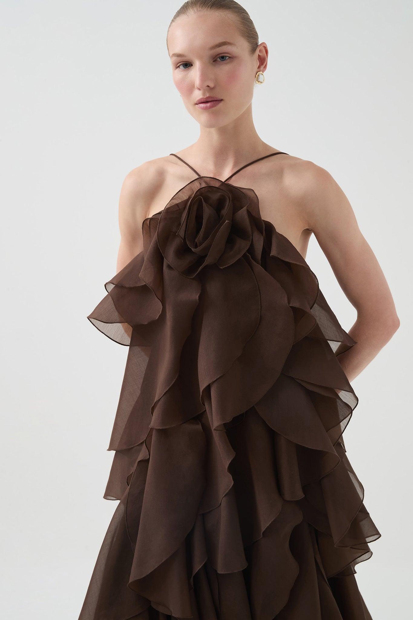 Pandorea Layered Maxi Dress Product Image