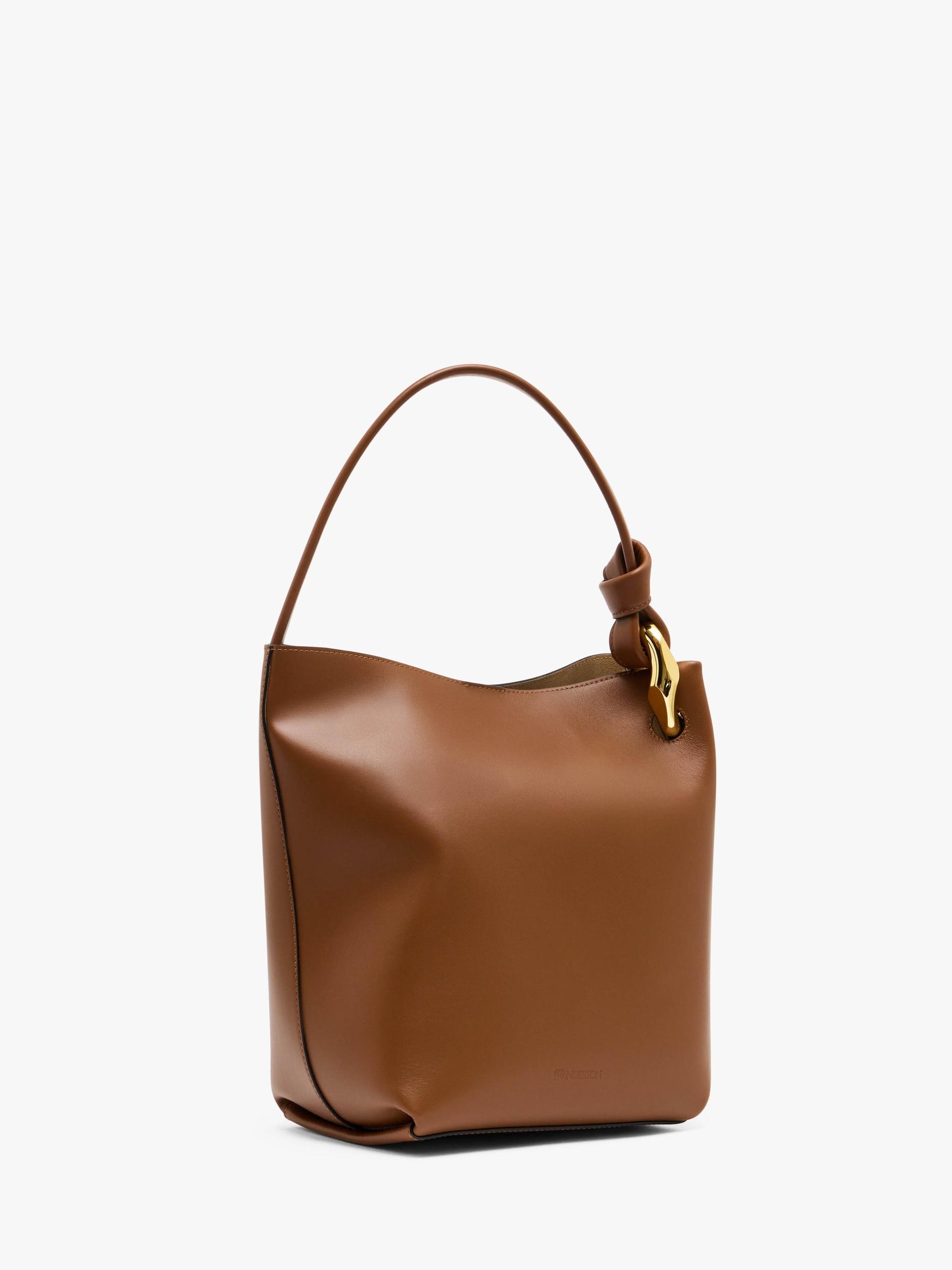 JWA CORNER BUCKET - LEATHER TOP HANDLE BAG Product Image