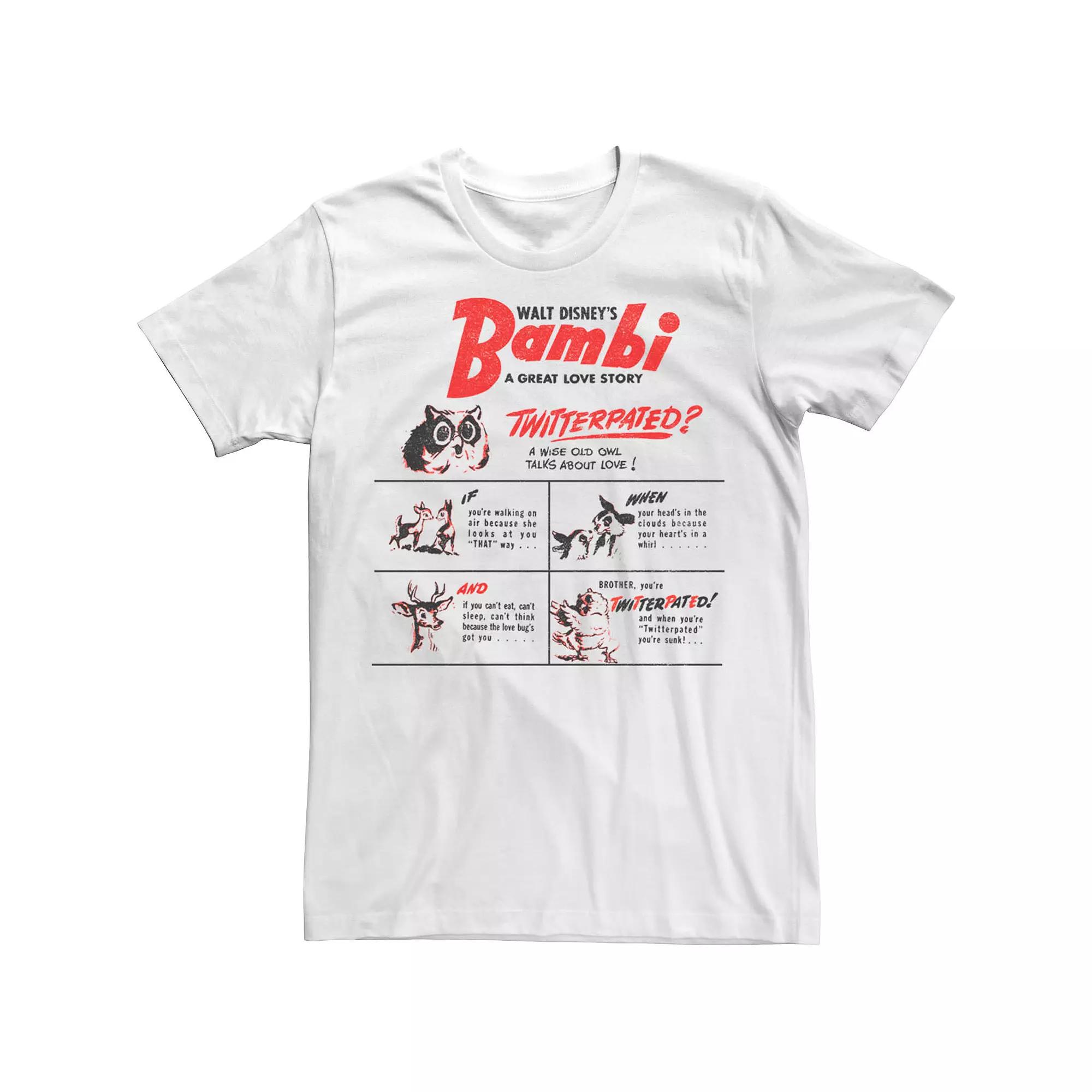 Disney's Bambi A Great Love Story Men's Tee,  Product Image