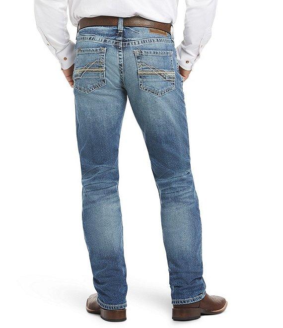 Ariat M4 Low Rise Stretch Shoreway Stackable Straight Leg Jeans Product Image