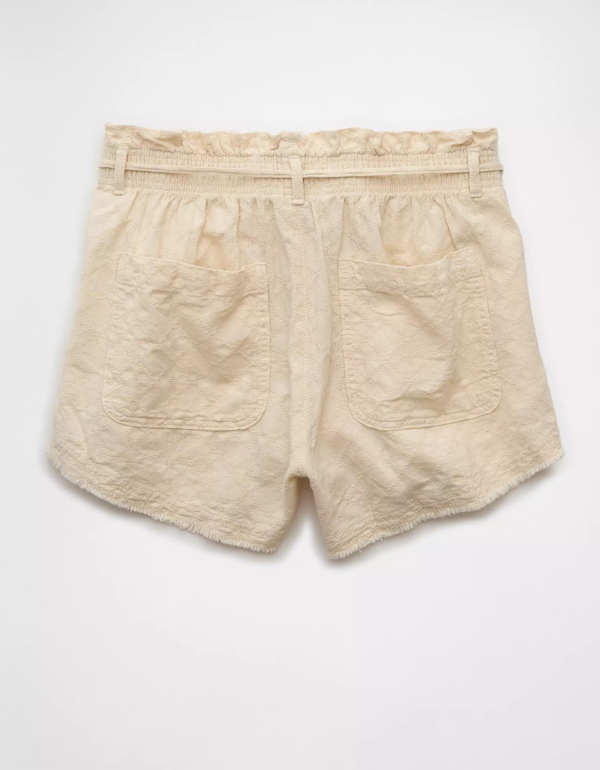 AE High-Waisted Paperbag Waist Short Product Image