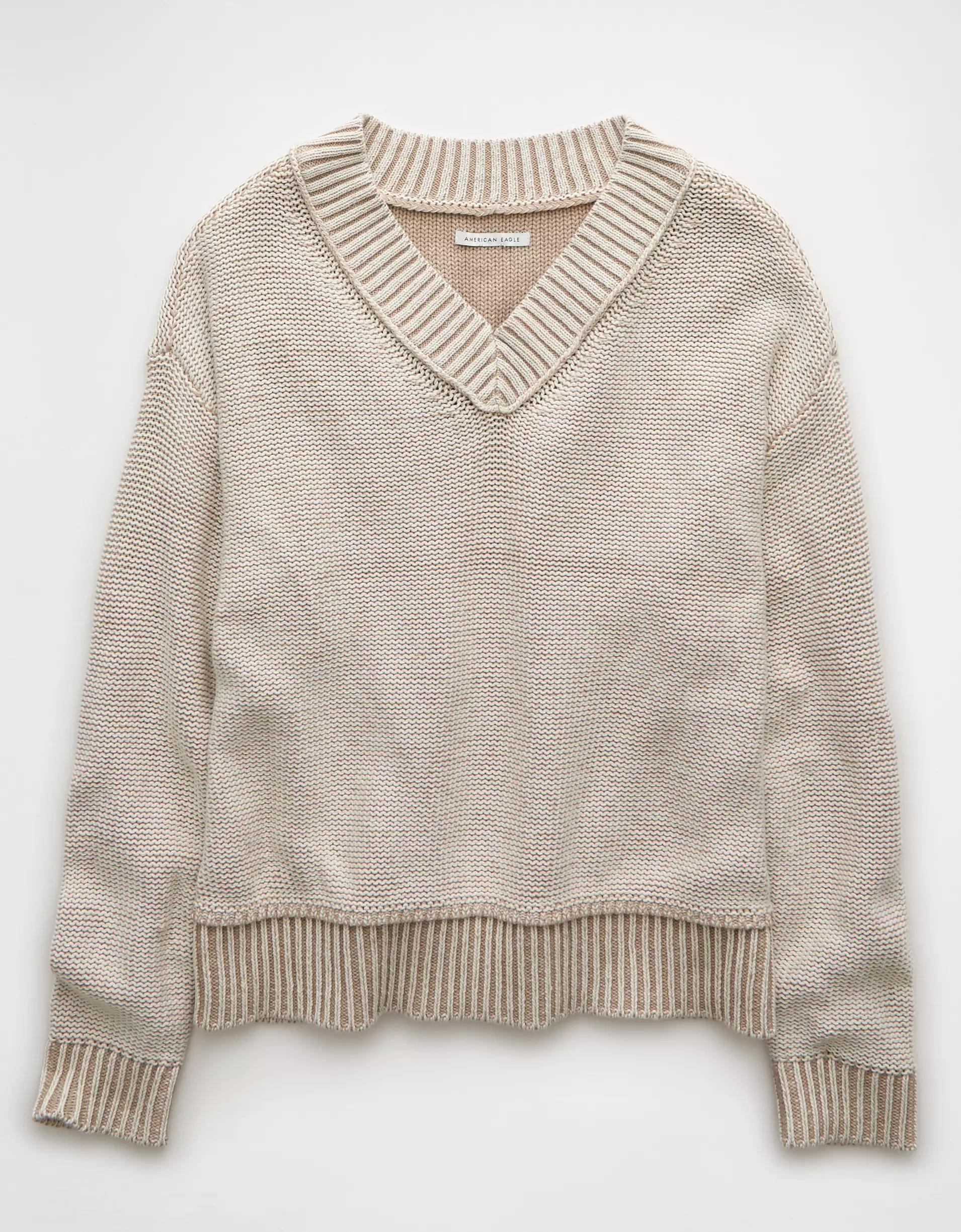 AE Long Weekend V-Neck Sweater Product Image