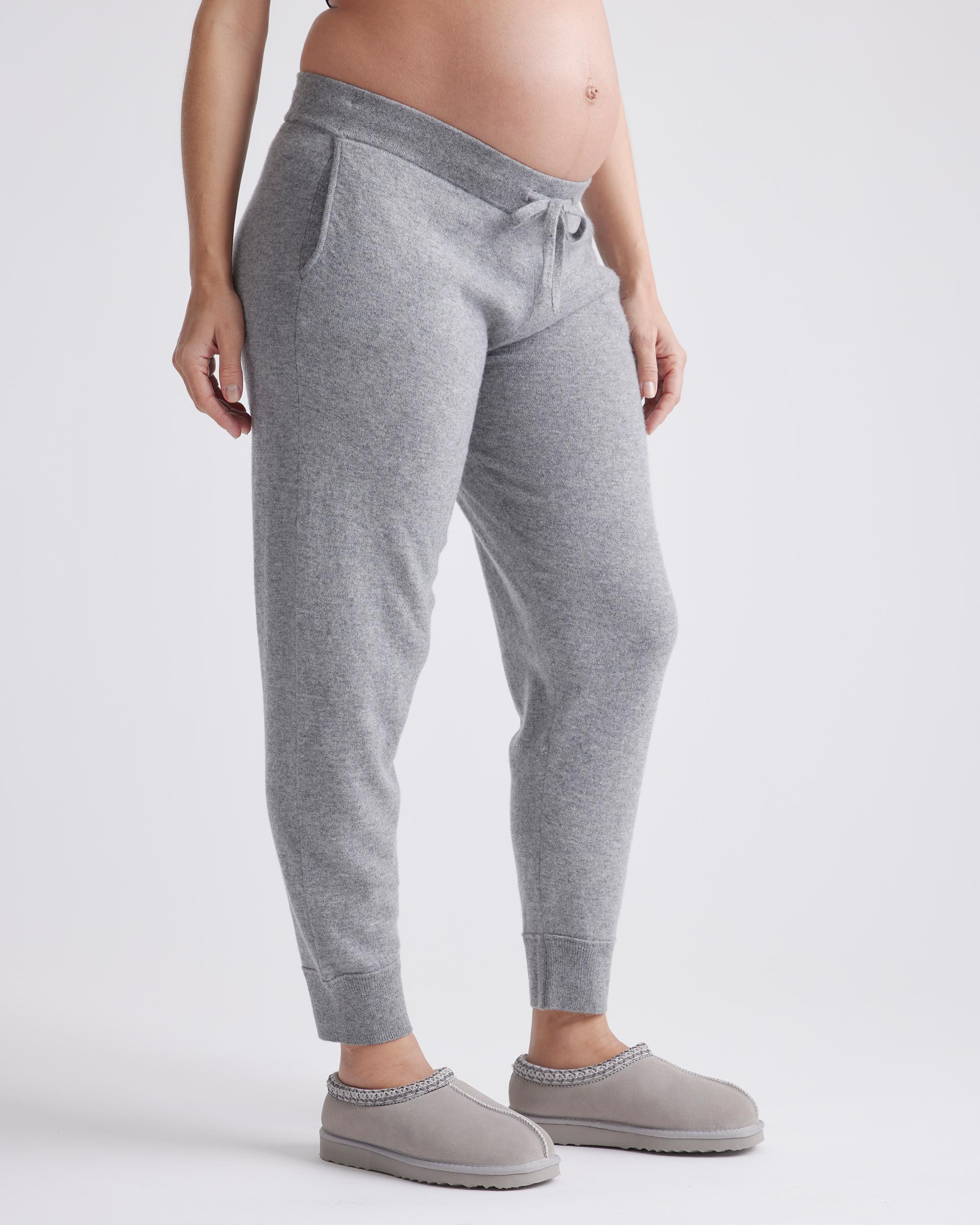 Quince | Women's Mongolian Cashmere Maternity Joggers Product Image