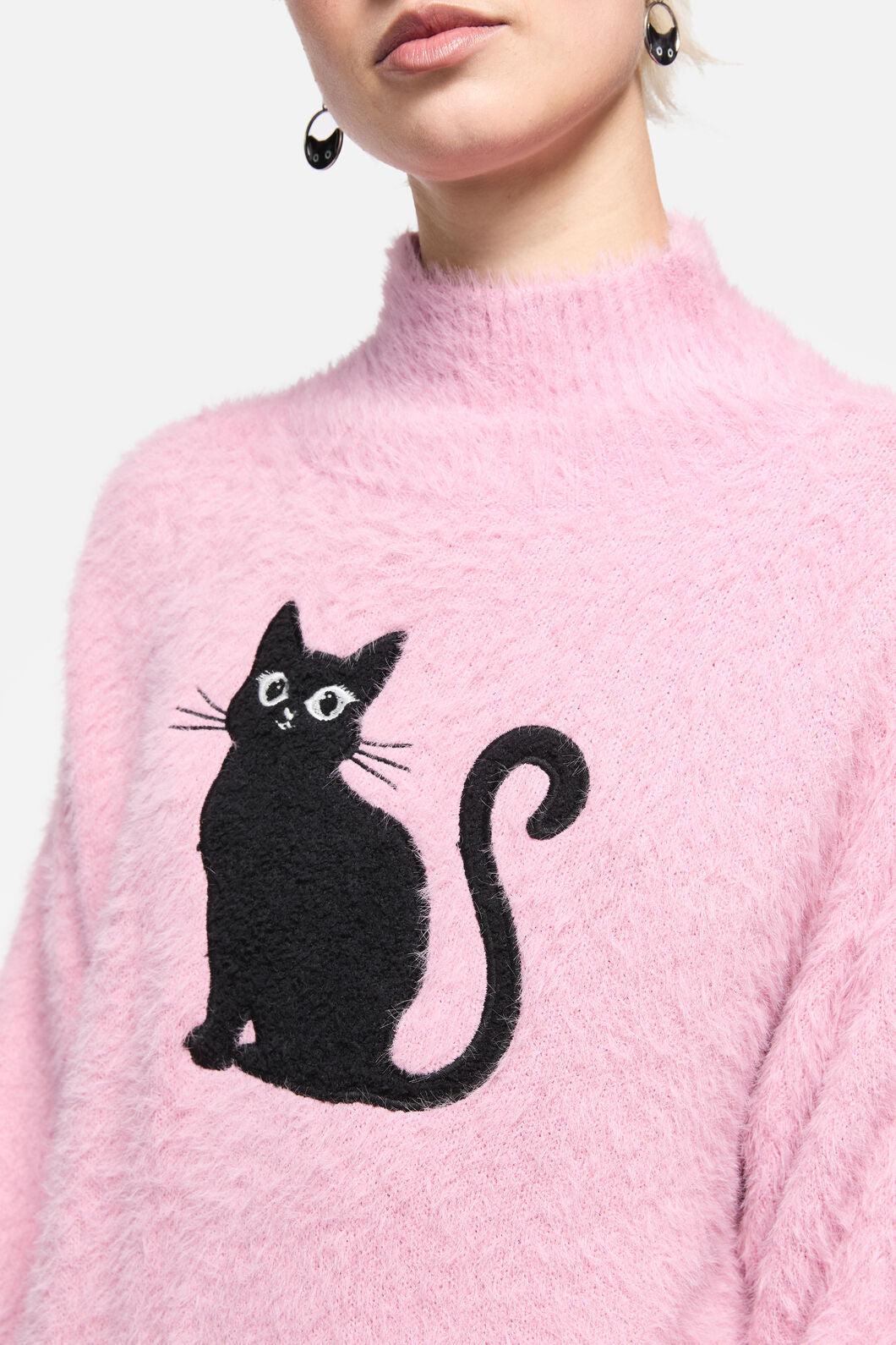 Catkins Boucle Knit Jumper Product Image