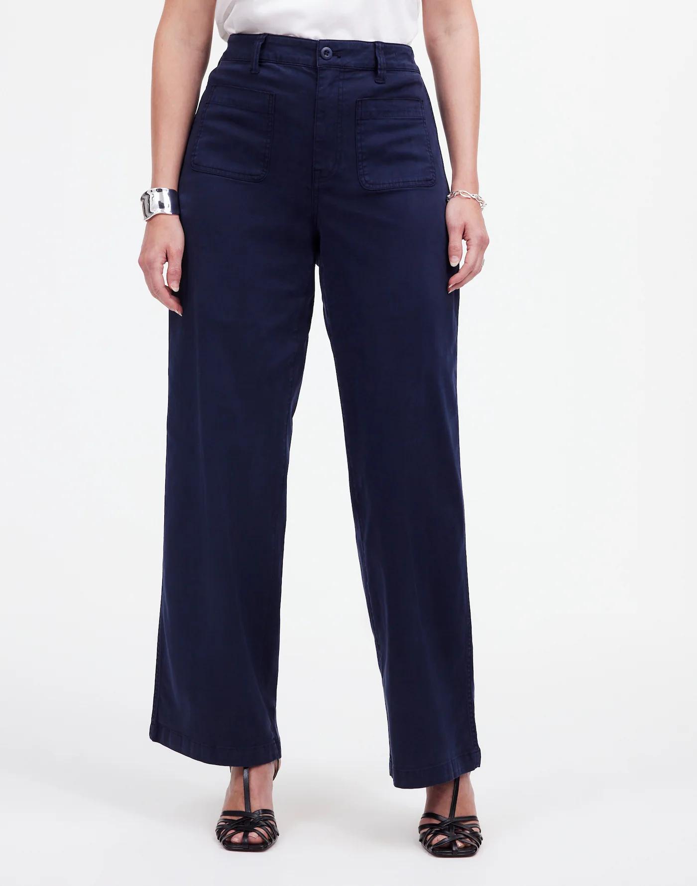 The Curvy Emmett Wide-Leg Pant: Patch Pocket Edition Product Image