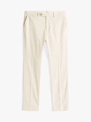 Stretch-Oxford Straight Dress Pant Product Image