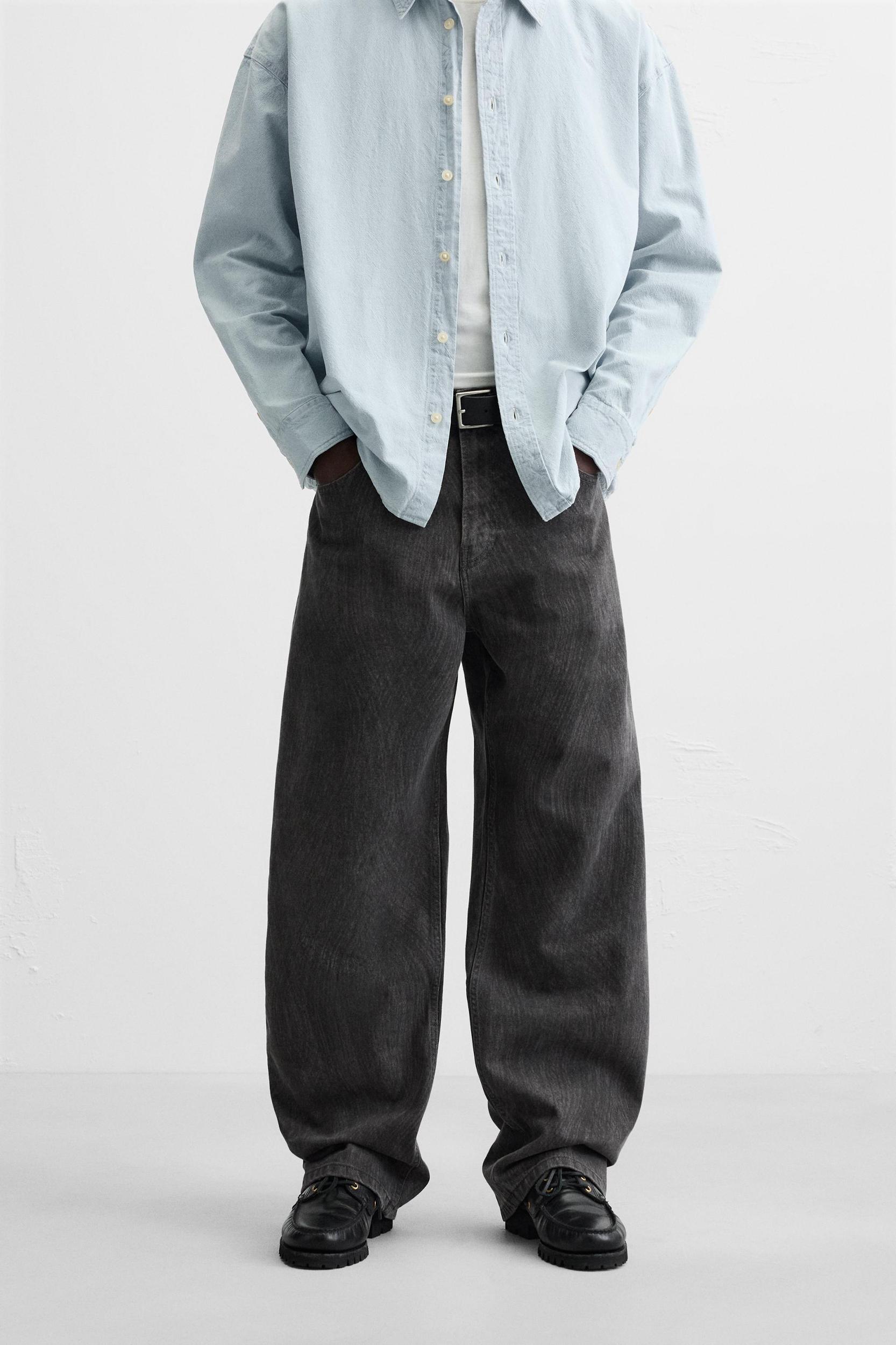 WAVE BAGGY FIT JEANS Product Image