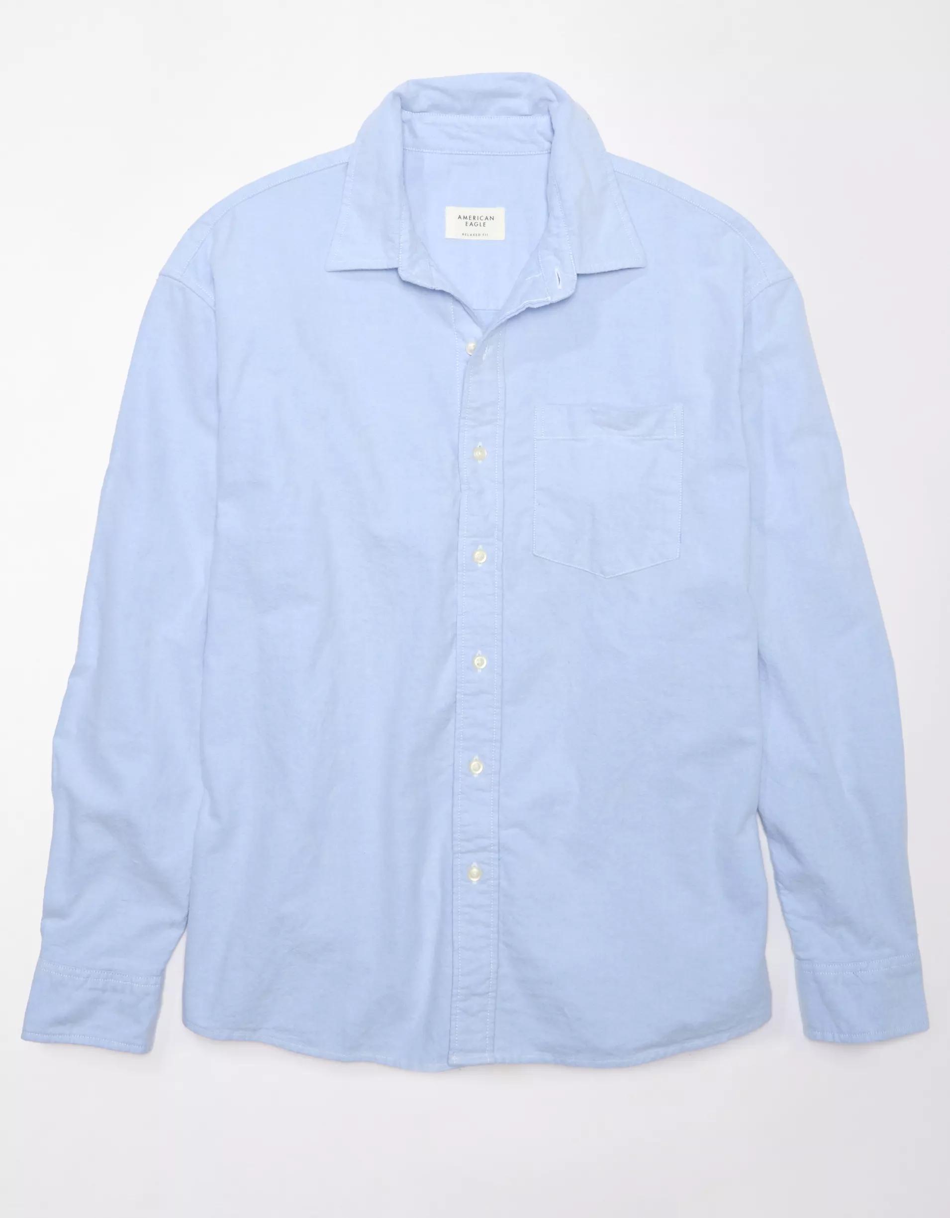 AE Everyday Classic Fit Oxford Button-Up Shirt Product Image