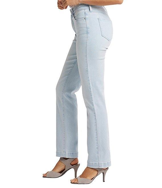 NYDJ Marilyn Straight Leg Deep Hem Jeans Product Image