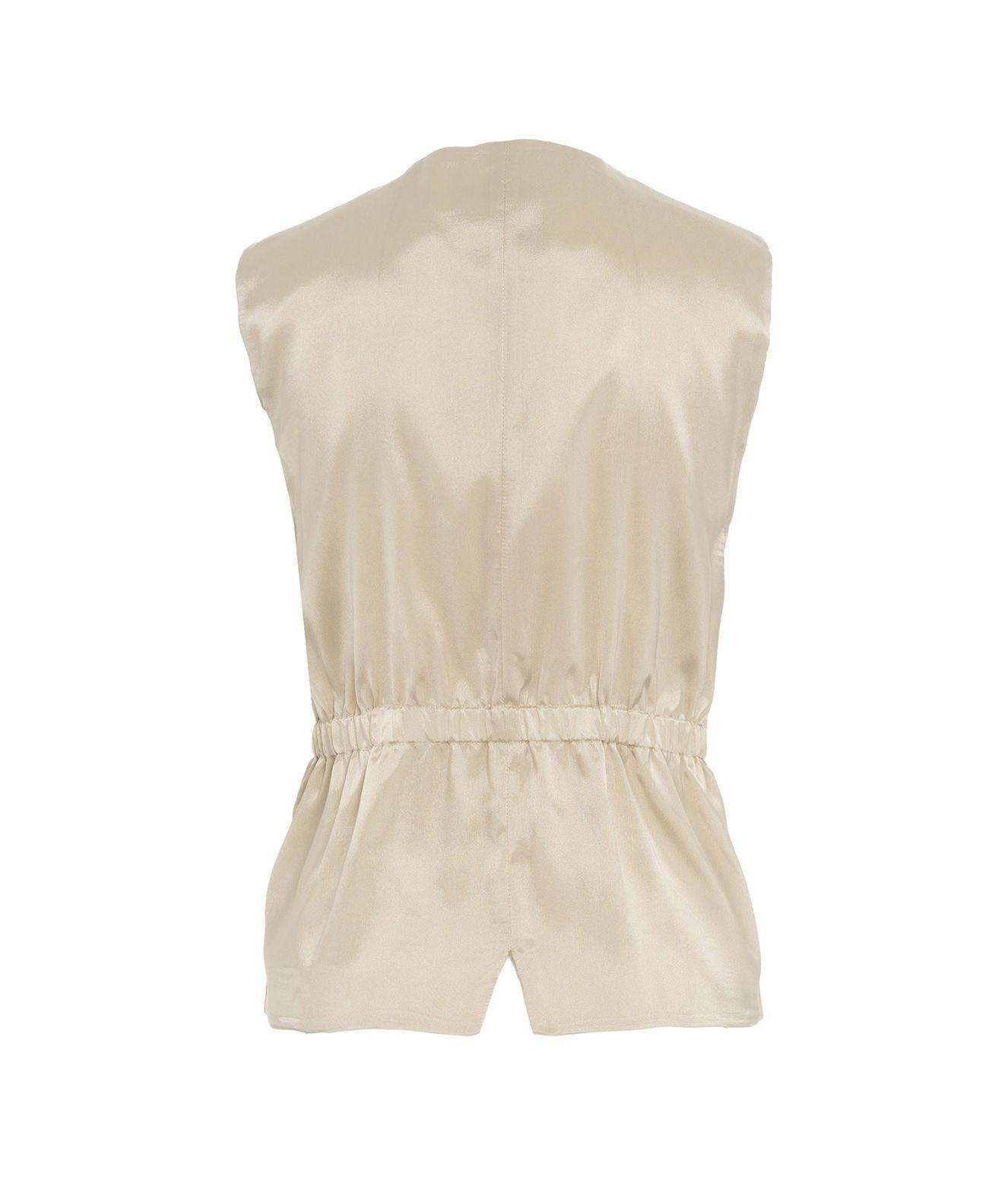 Vest in virgin wool blend Product Image