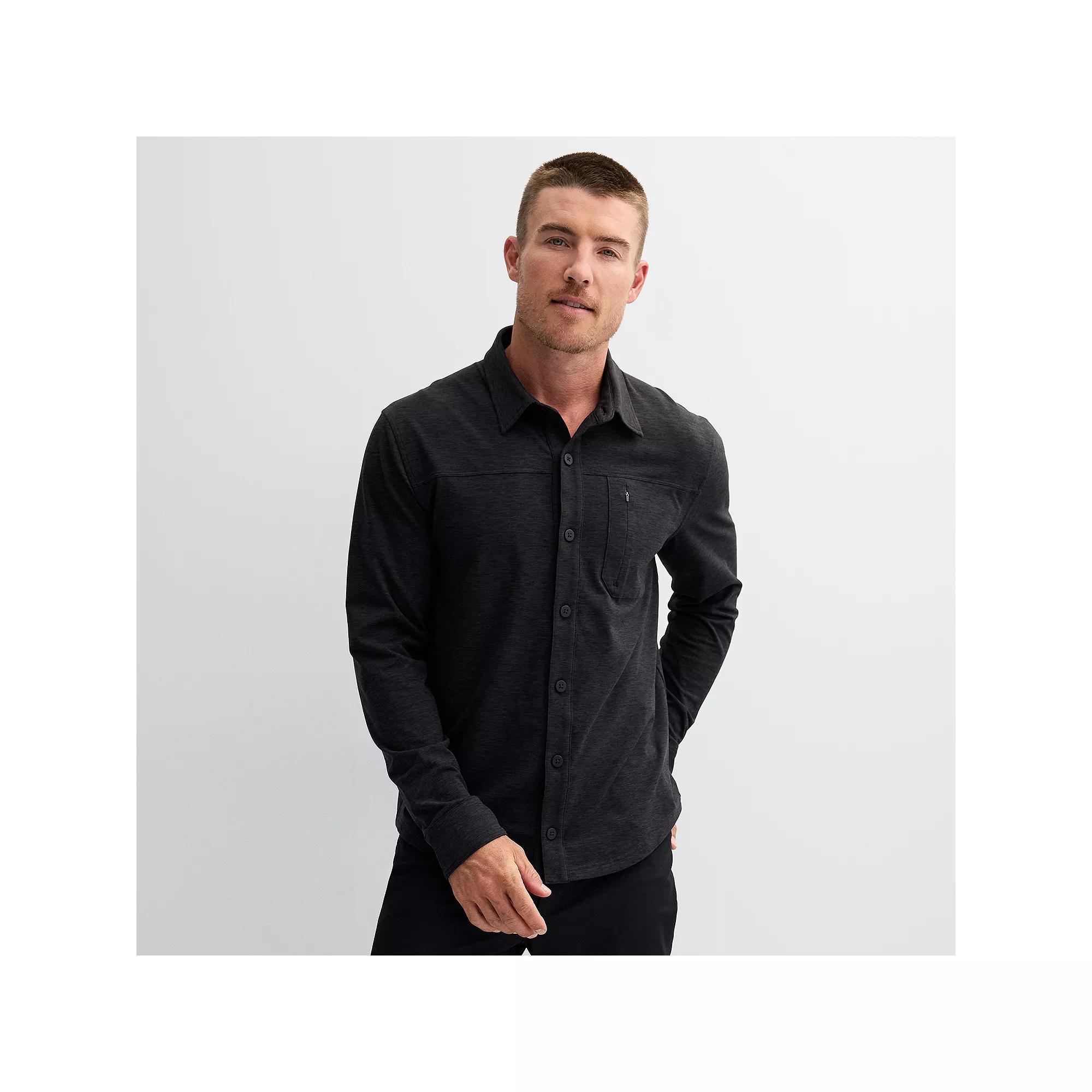 Men's FLX Winter Wander Button-Down Shirt,  Product Image