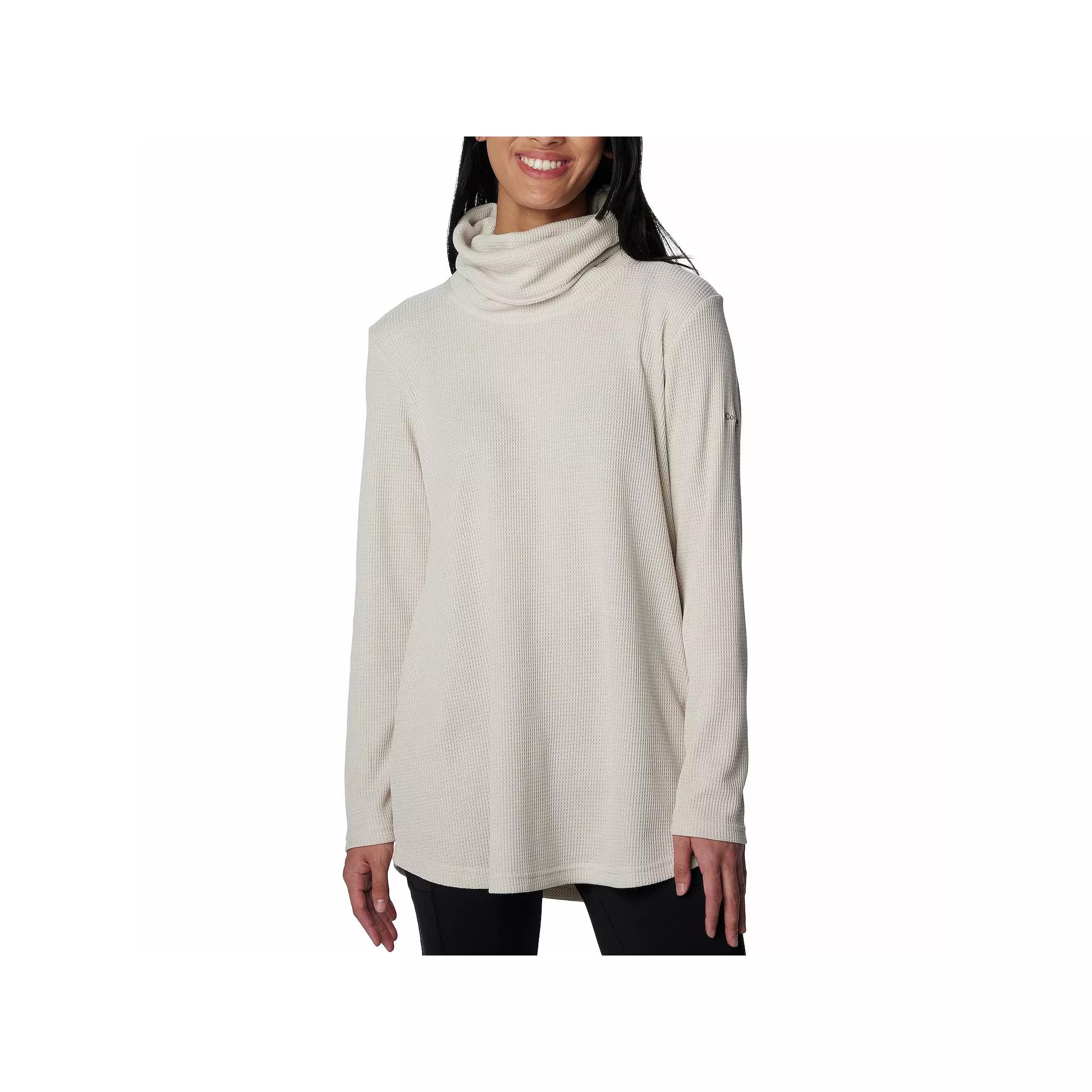 Columbia Womens Holly Hideaway Waffle Cowl Neck Pullover- Product Image