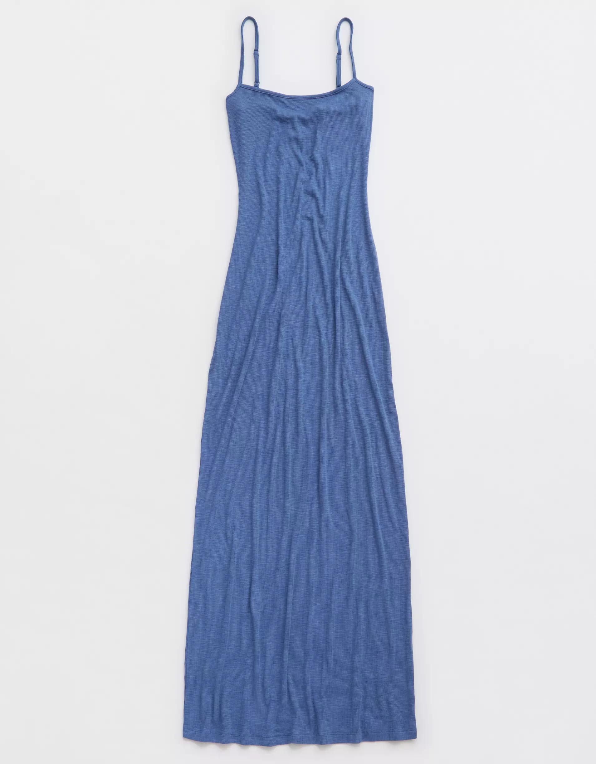 Aerie Real Soft Stretch Bodycon Maxi Dress Product Image