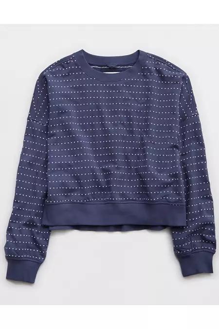 Aerie Take It Easy Crew Sweatshirt Women's Product Image