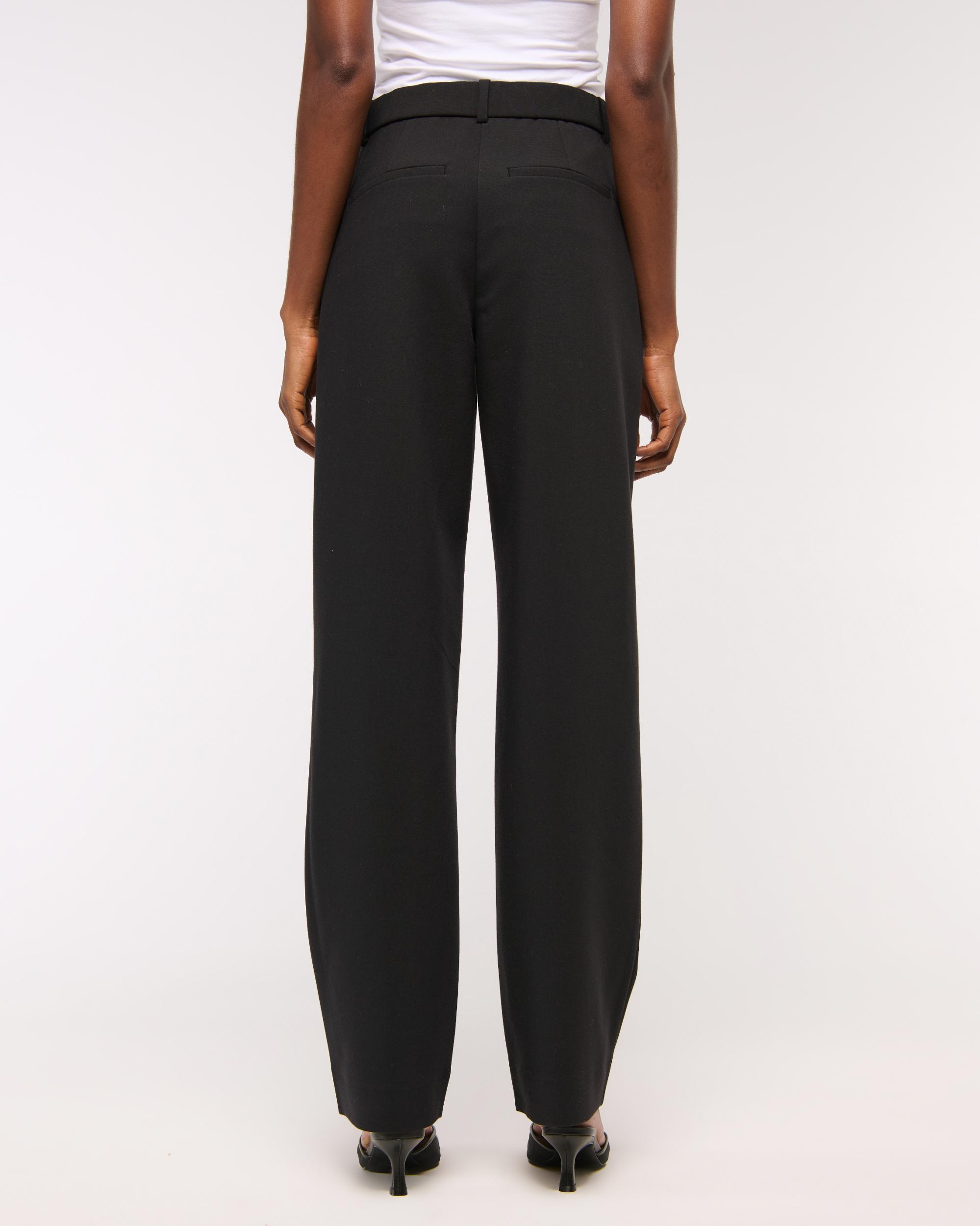 A&F Quinn Tailored Straight Pant Product Image