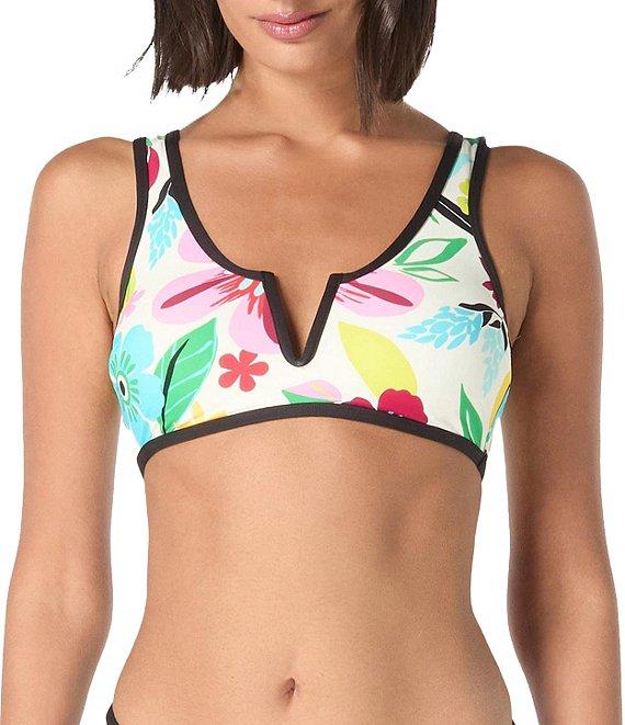 kate spade new york Safari Floral High Cut Classic Swim Bottom Product Image