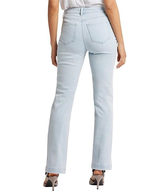 NYDJ Marilyn Straight Leg Deep Hem Jeans Product Image