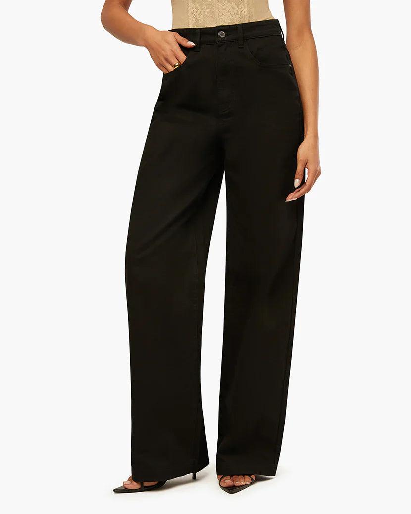 WeWoreWhat Wide Leg Denim Pants Product Image