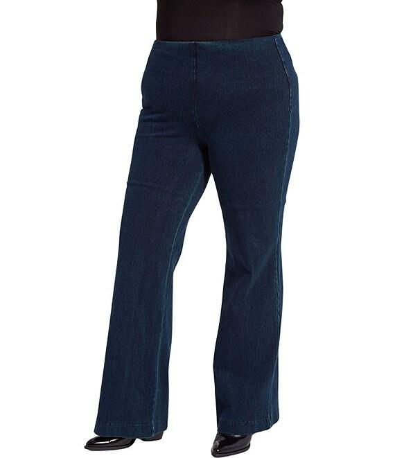 Lysse Plus Size Stretch Denim Trouser Leggings Product Image