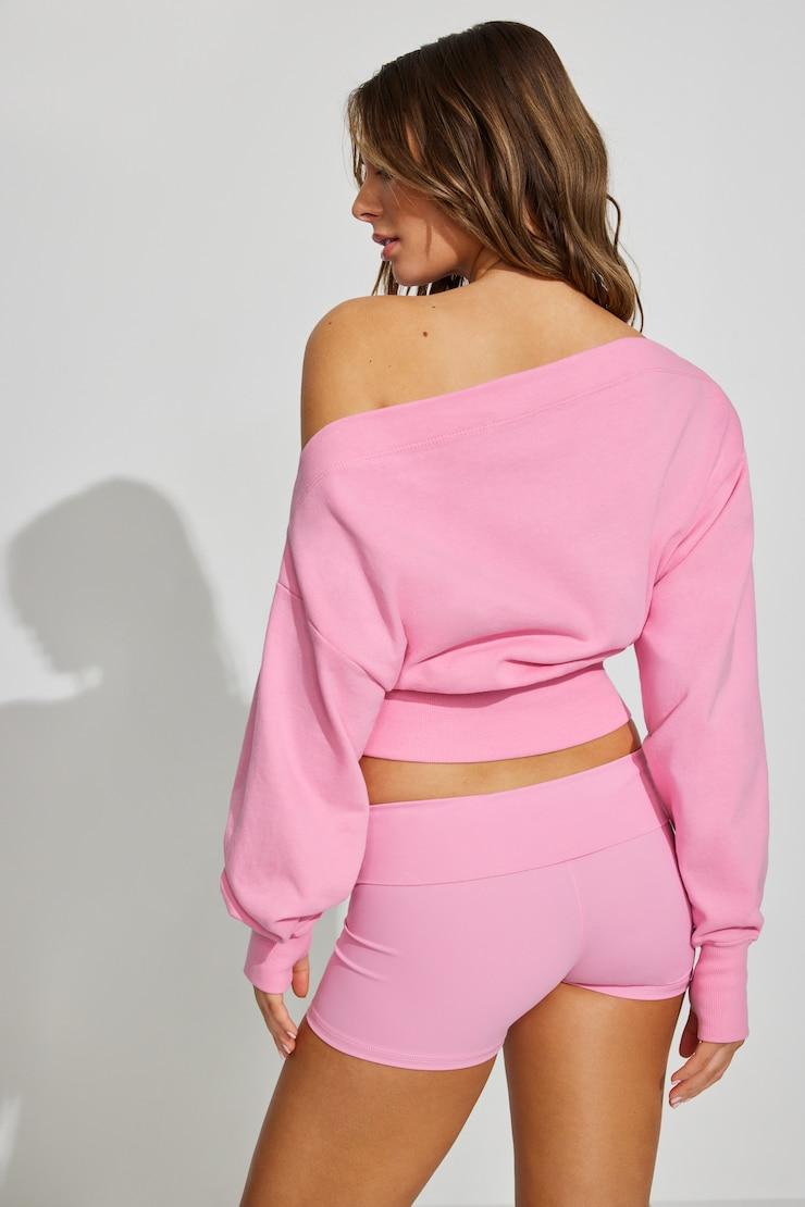 SoftTerry™ Rib Off Shoulder Sweater Product Image