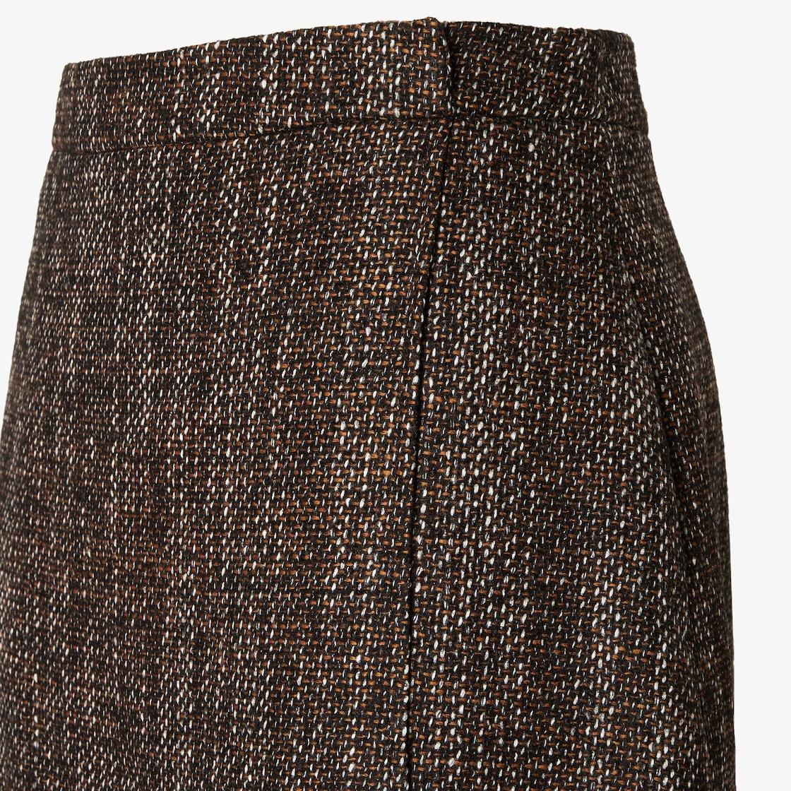 SkirtRust wool and alpaca skirt Product Image