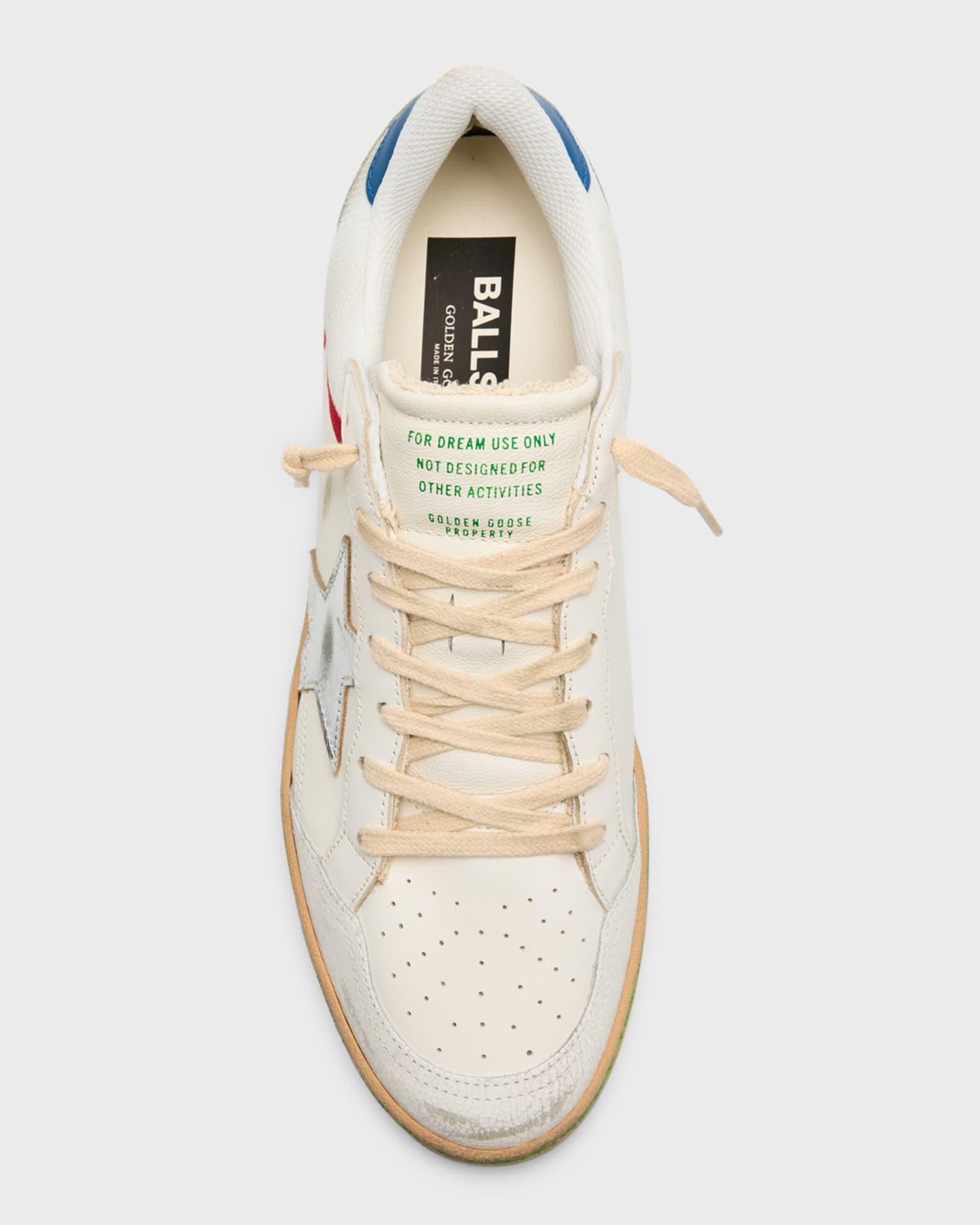 Men's Ball Star Leather Low-Top Sneakers Product Image