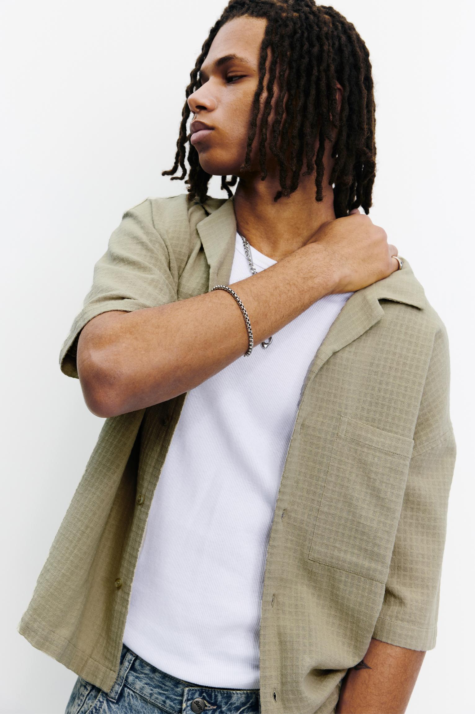 Rustic check shirt Product Image