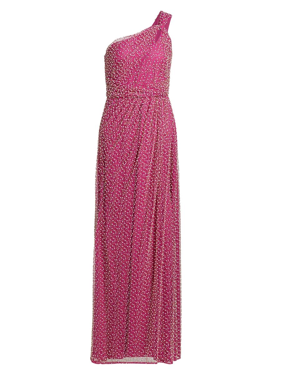 Womens Amber Twisted A-Line Gown Product Image