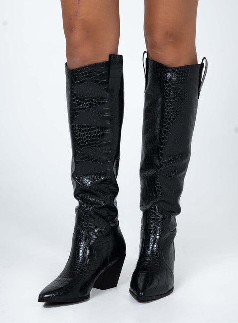 Riley Boots Black Product Image