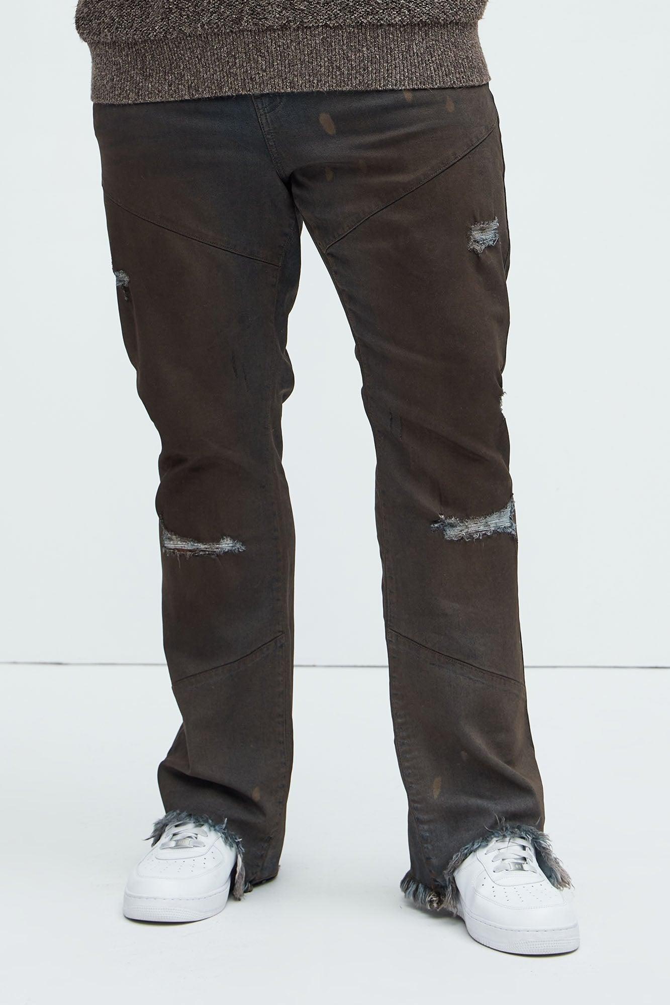 Roll With It Stacked Skinny Flare Jeans - Vintage Wash Product Image